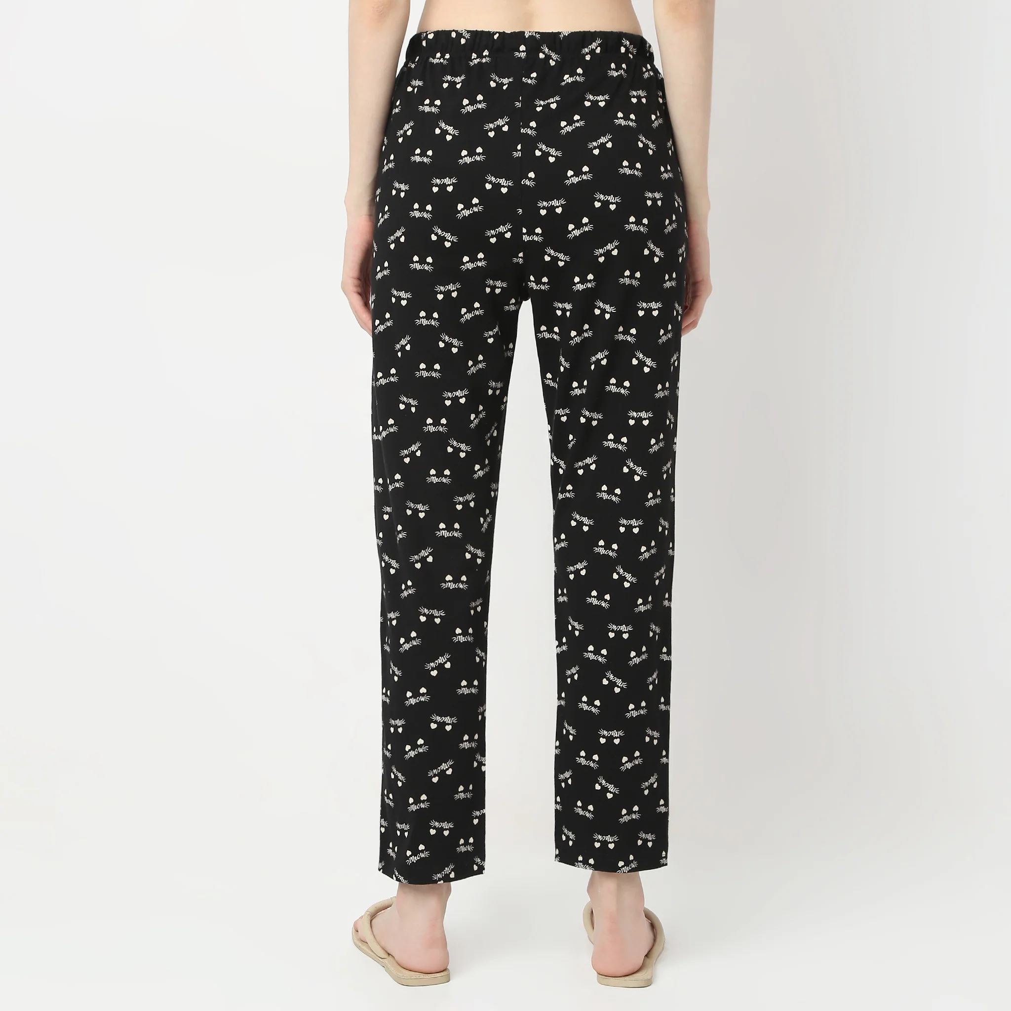 Printed Full Length Heart Core Lounge Pyjamas - Image 3