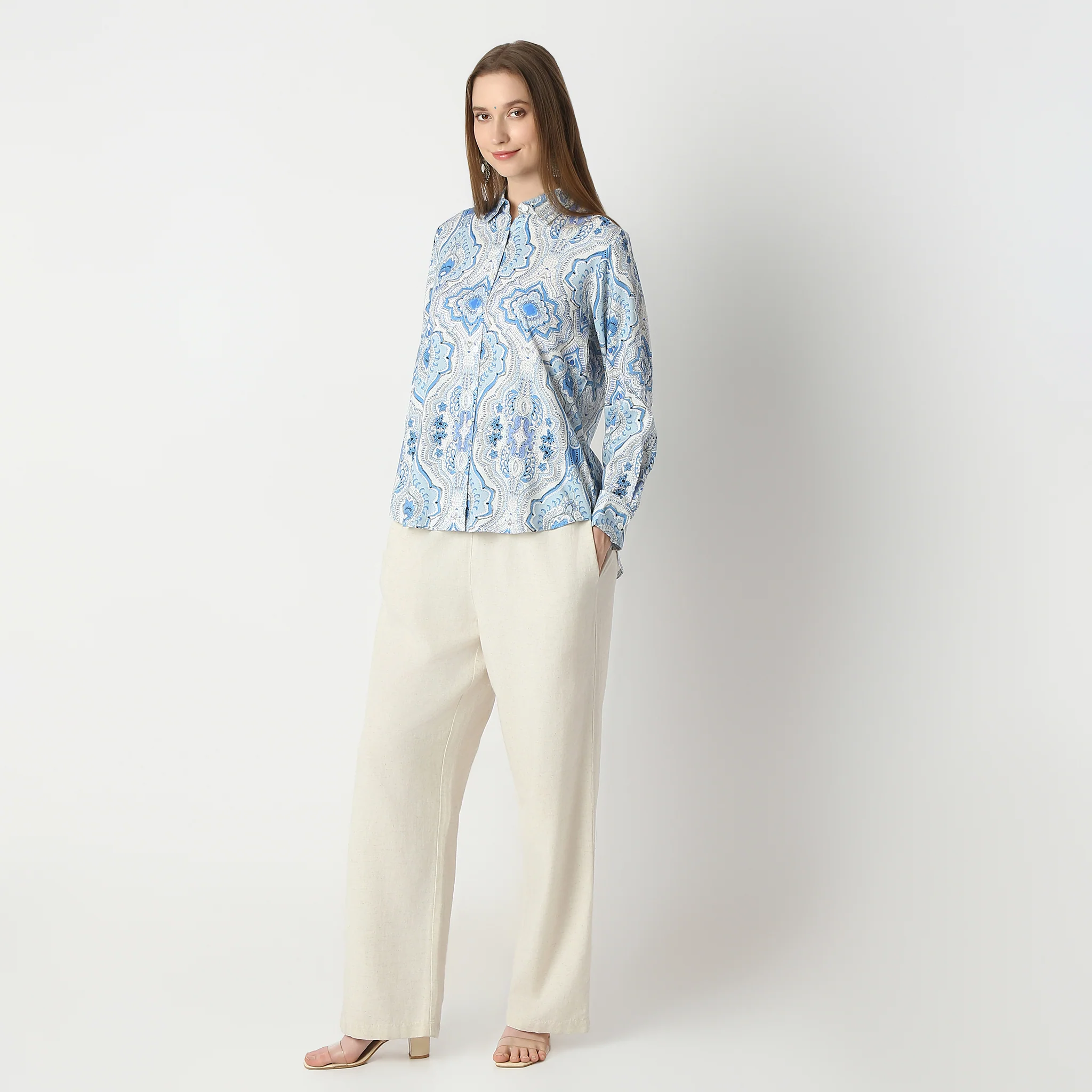Printed Theme Full Sleeve Shirt
