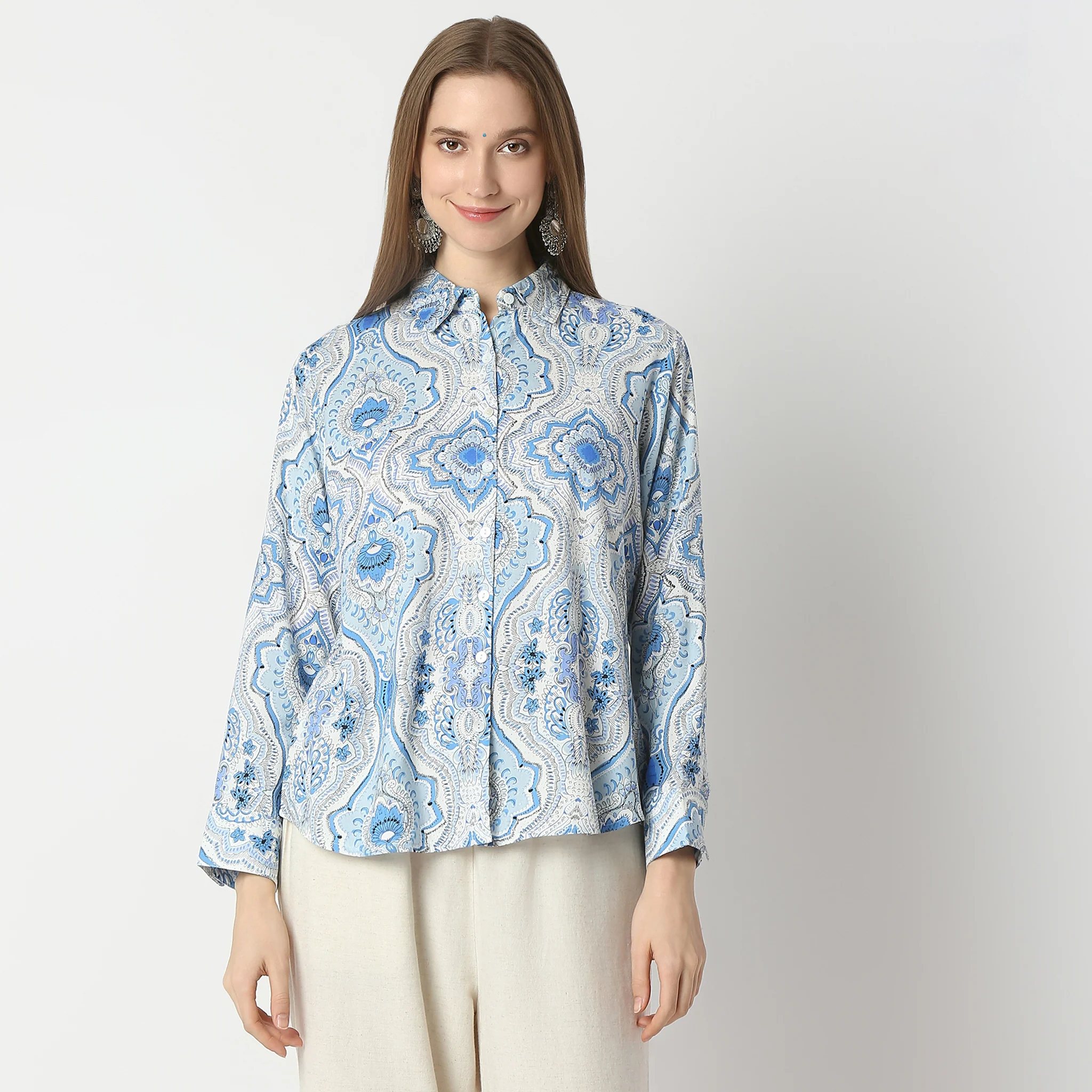 Printed Theme Full Sleeve Shirt - Image 2