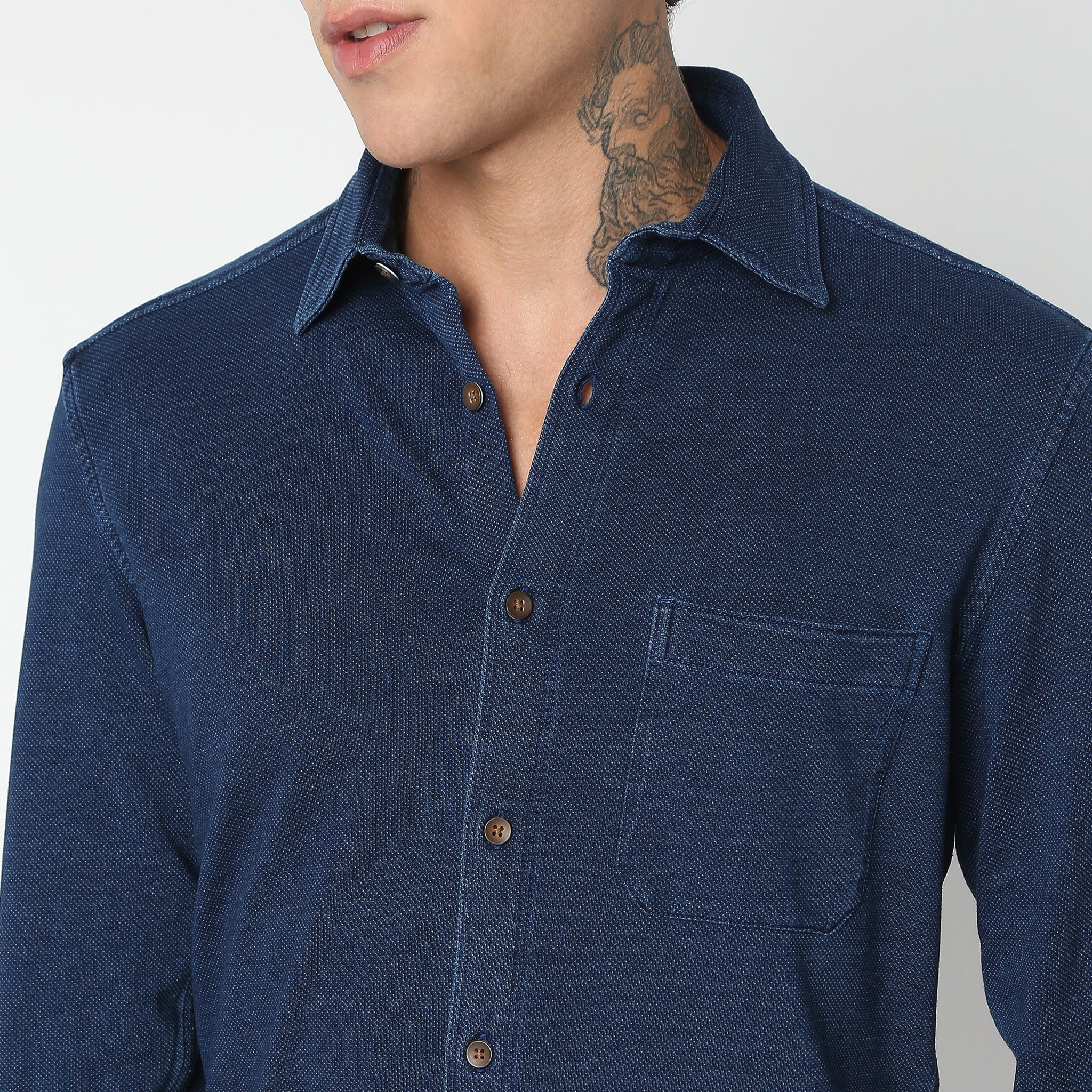 Regular Fit Printed Shirt - Image 4