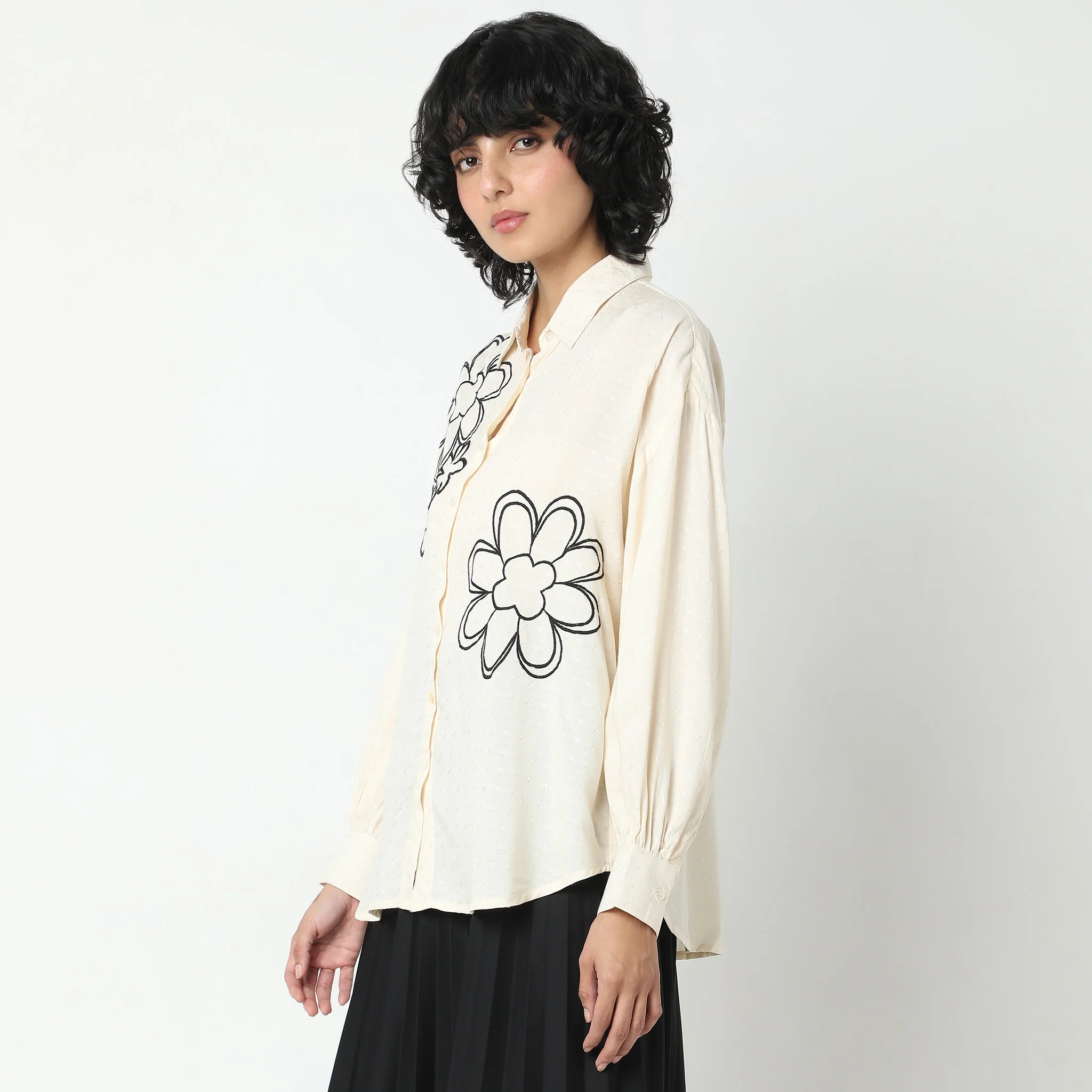 Regular Fit Printed Shirt - Image 5