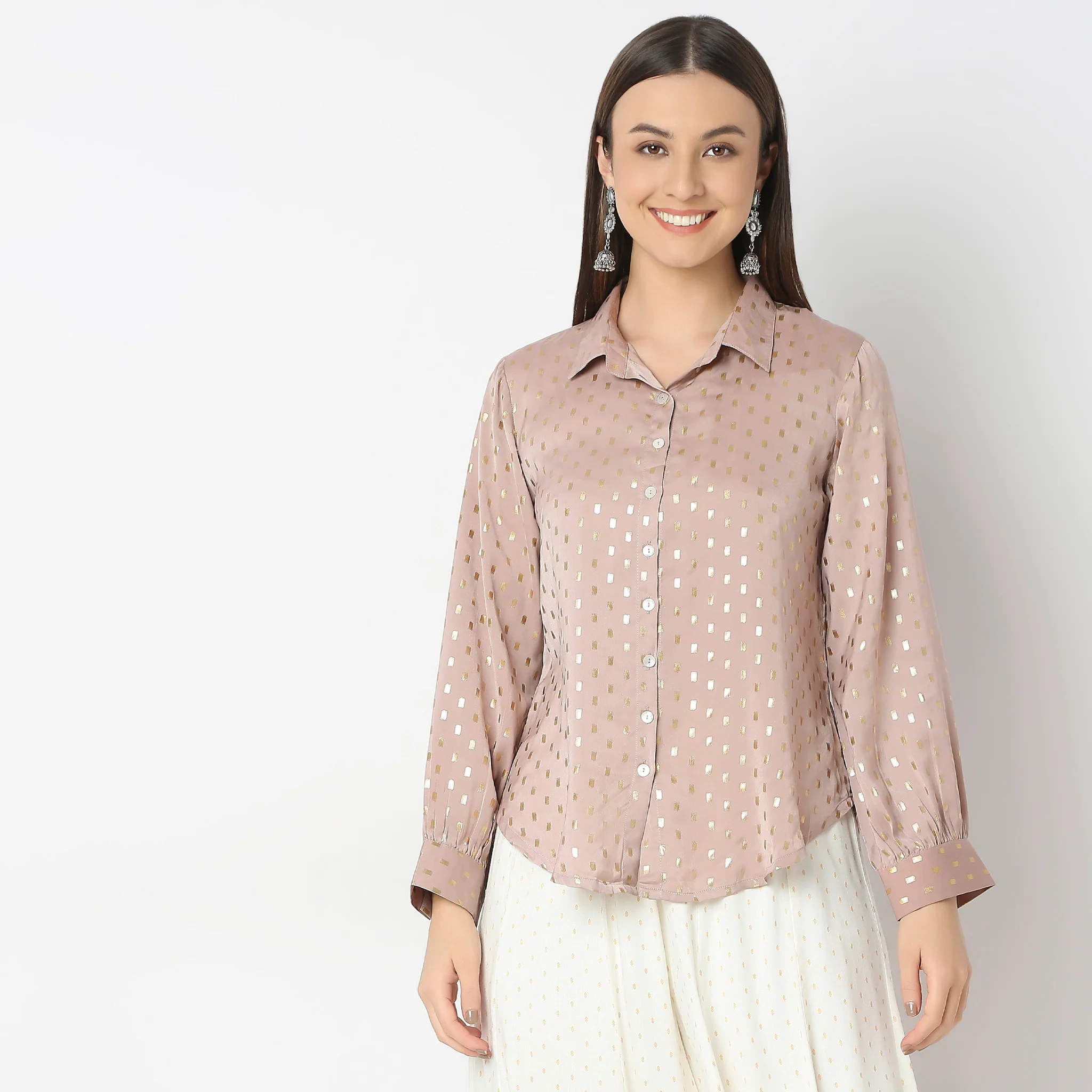 Regular Fit Printed Shirt - Image 2