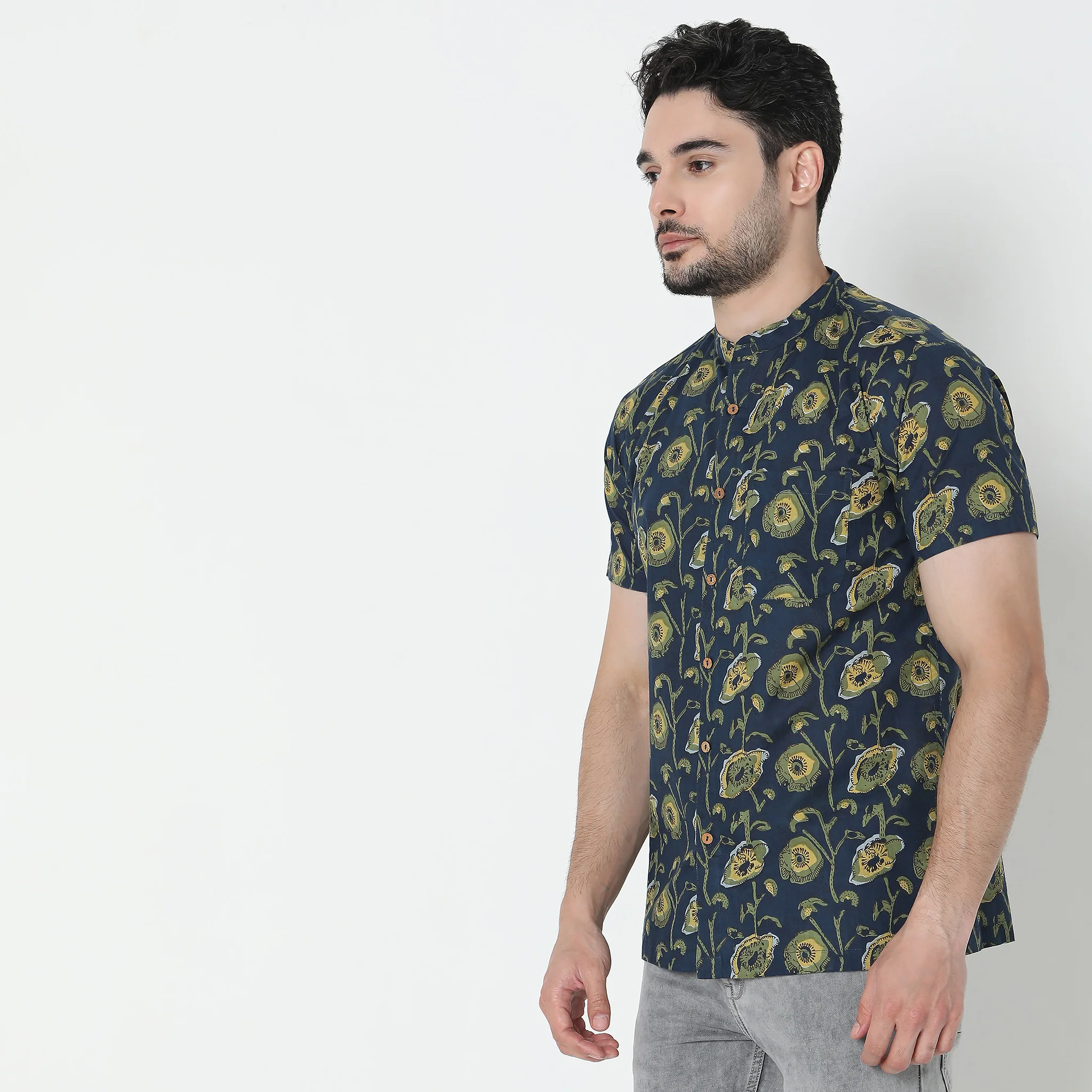 Regular Fit Printed Shirt - Image 5