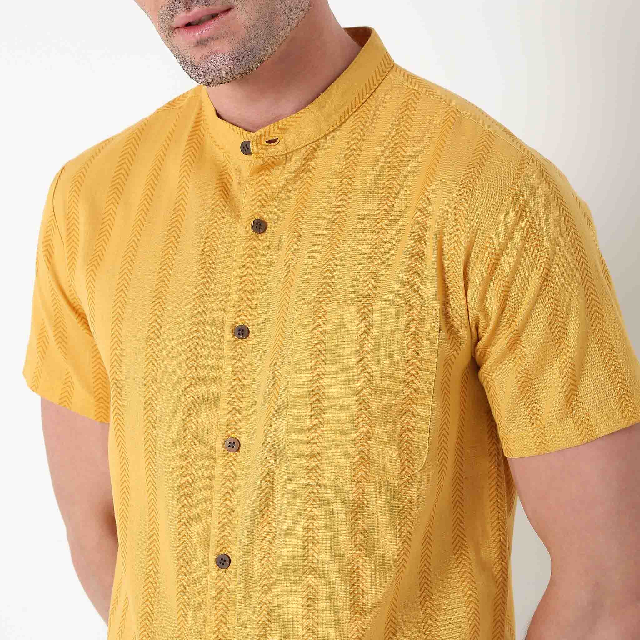 Regular Fit Printed Shirt - Image 4