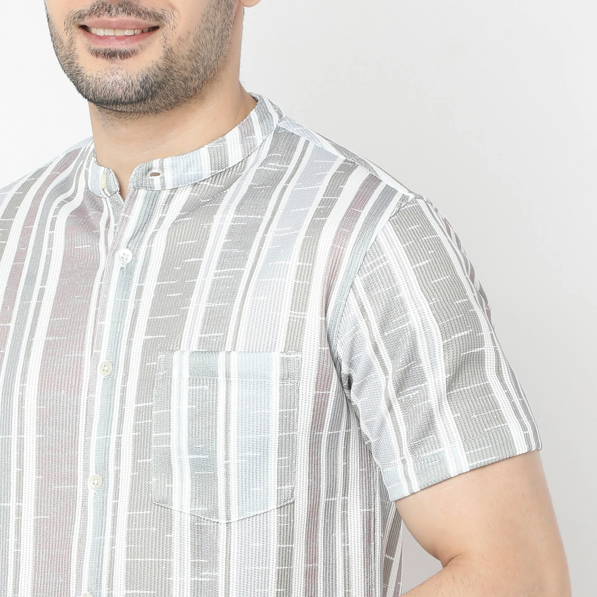 Regular Fit Printed Shirt - Image 4