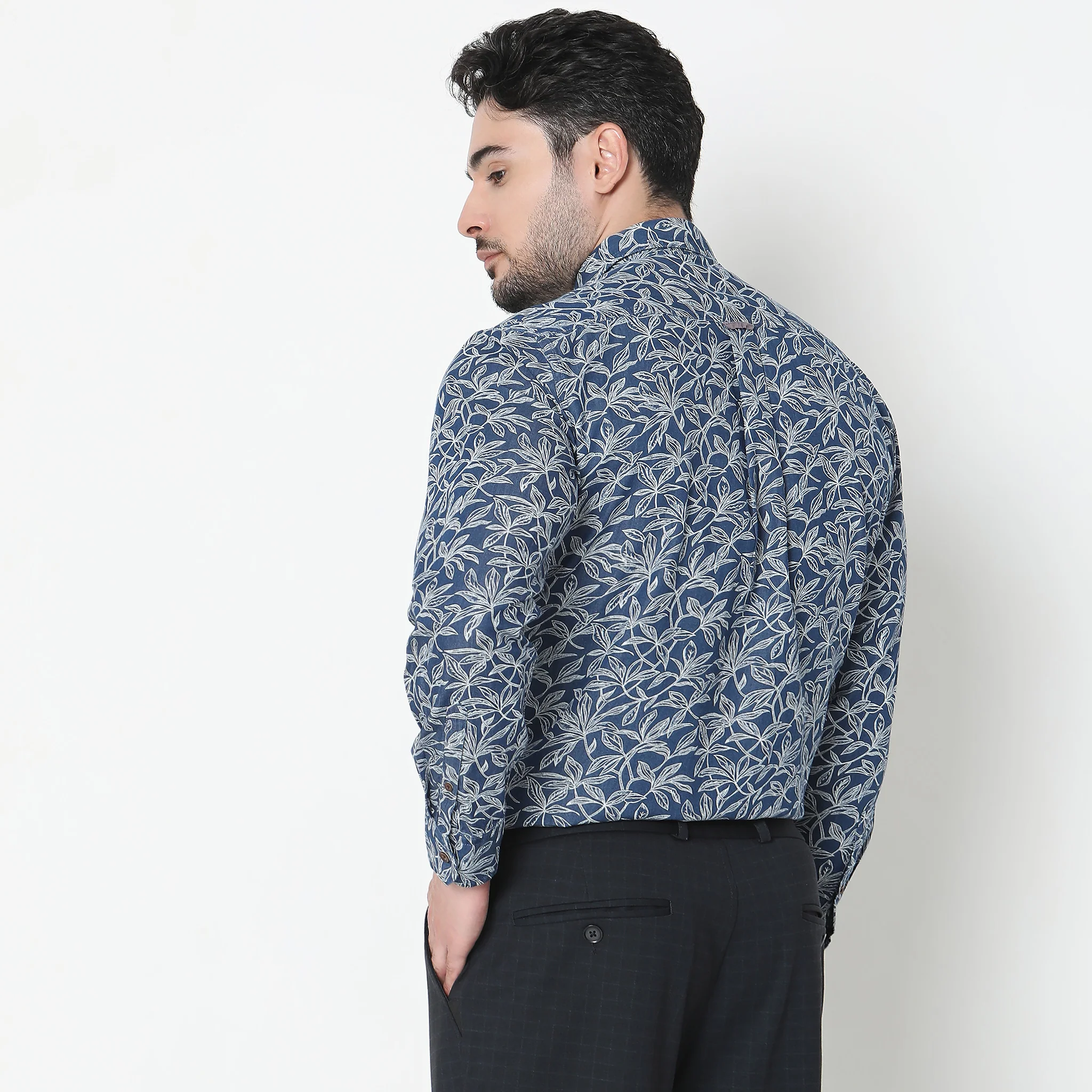 Regular Fit Printed Shirt - Image 3