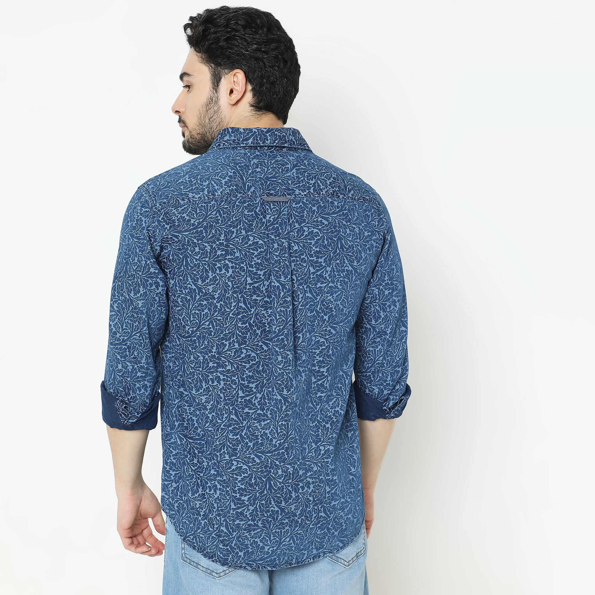 Regular Fit Printed Shirt - Image 3