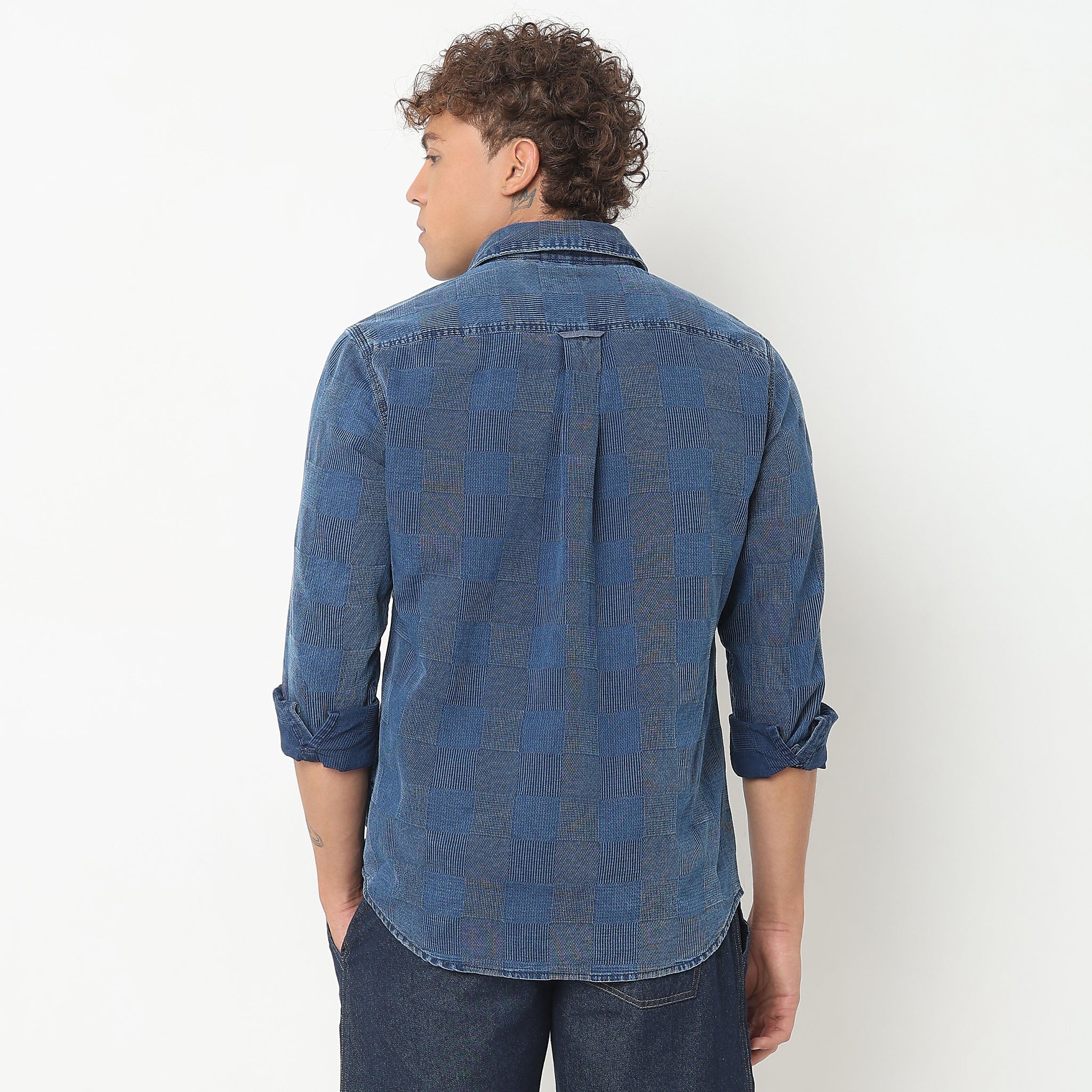 Regular Fit Printed Shirt - Image 3