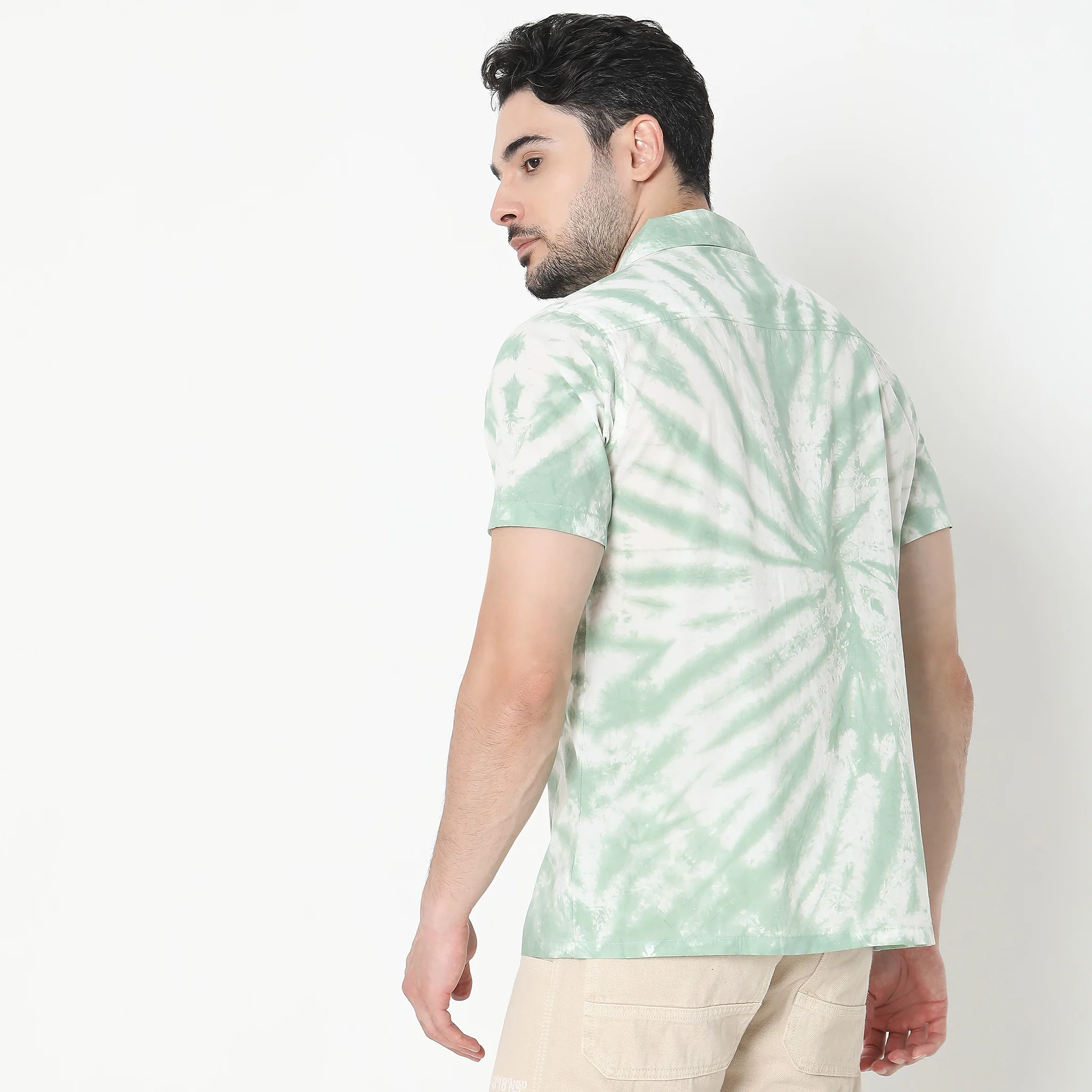 Regular Fit Printed Shirt - Image 3