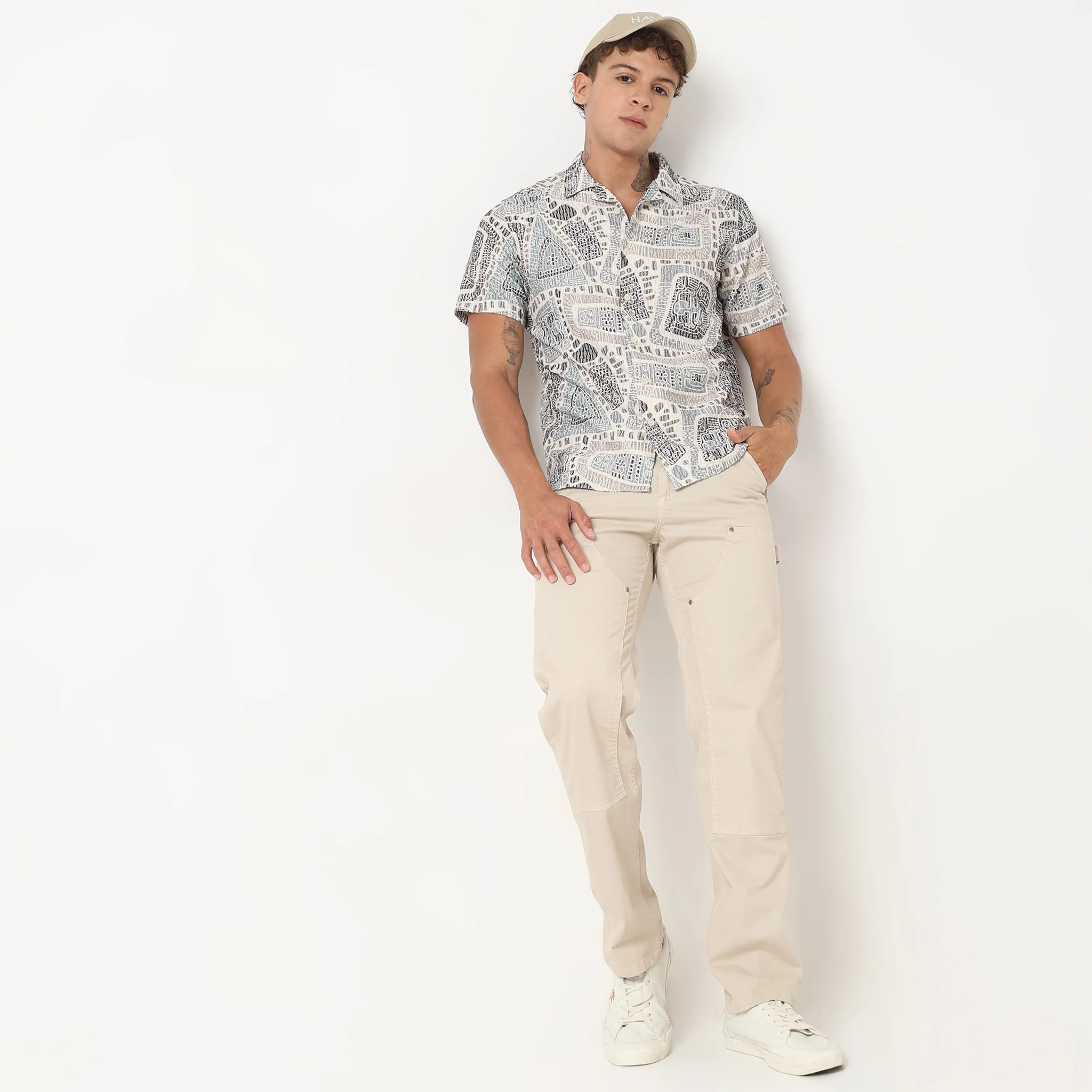 Regular Fit Printed Shirt - Image 20