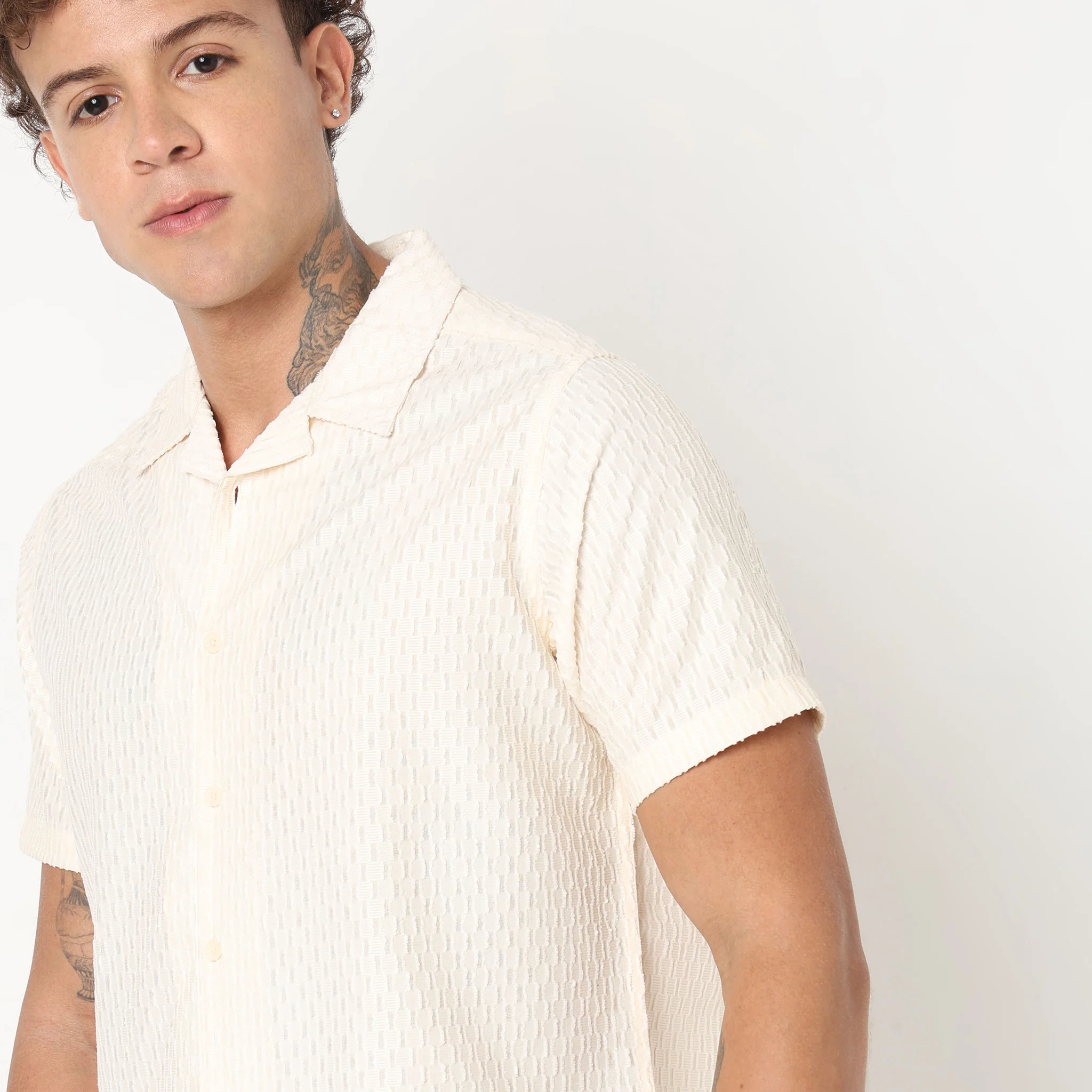 Regular Fit Printed Shirt - Image 4