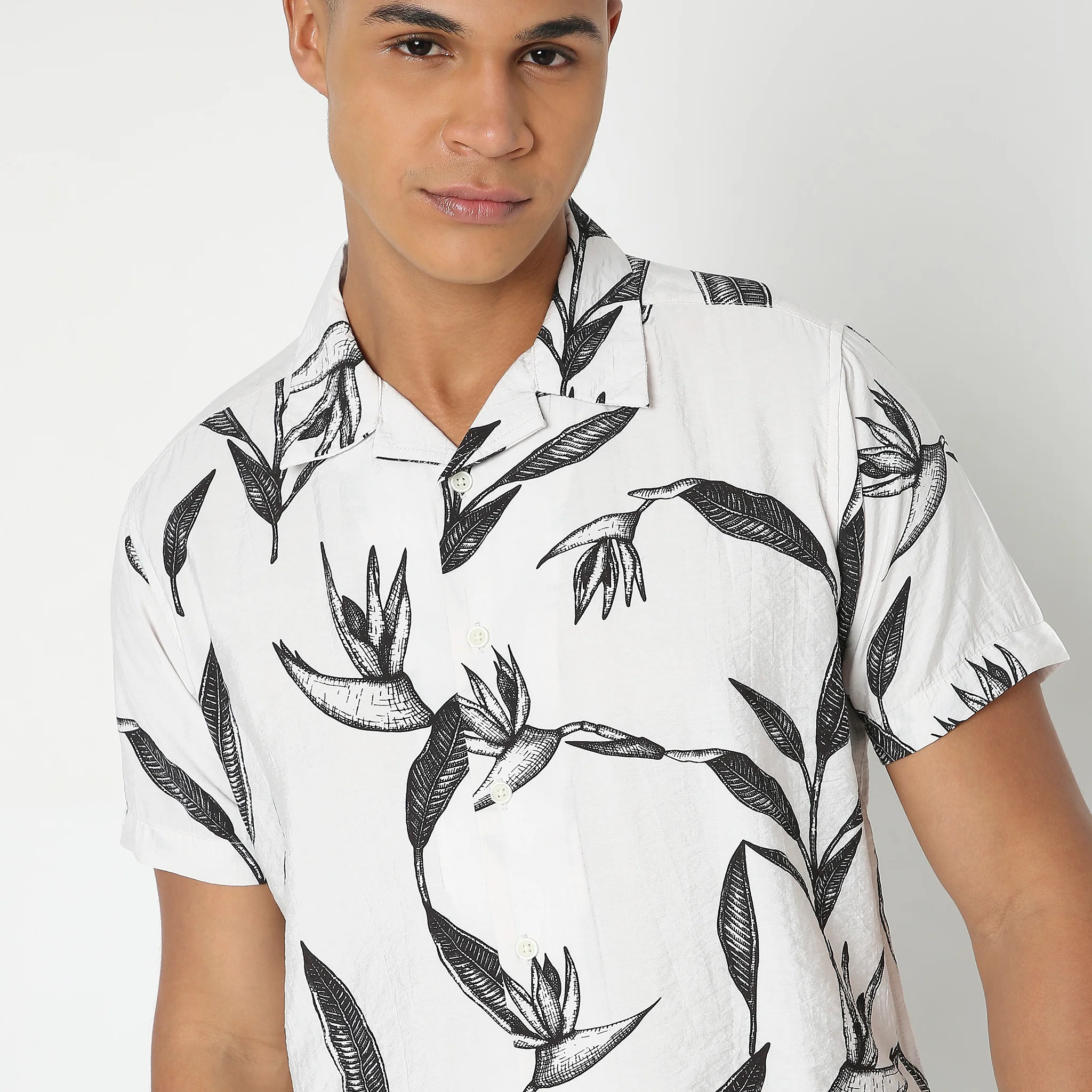Regular Fit Printed Shirt - Image 14