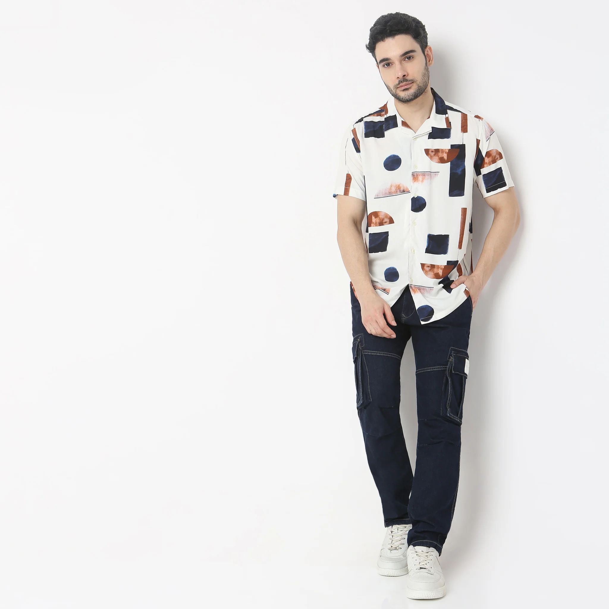 Regular Fit Printed Shirt - Image 27