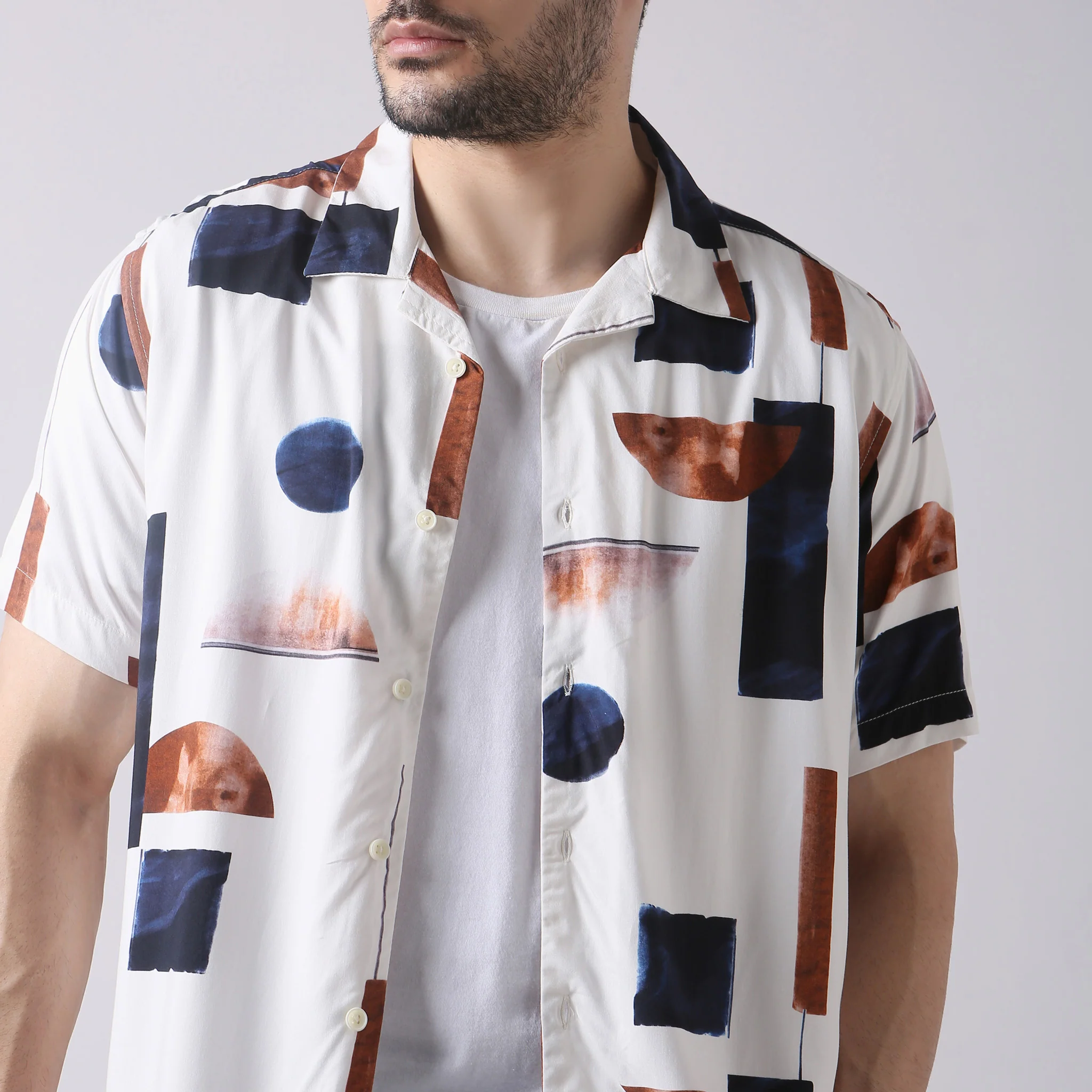 Regular Fit Printed Shirt - Image 29