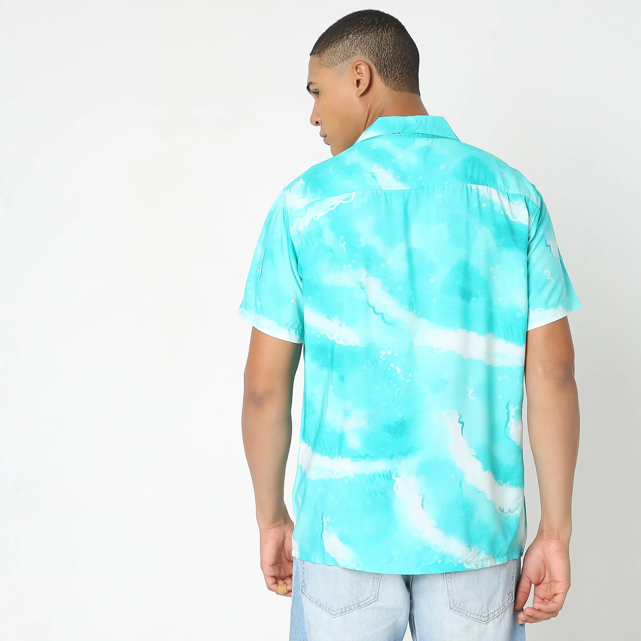 Regular Fit Printed Shirt - Image 8