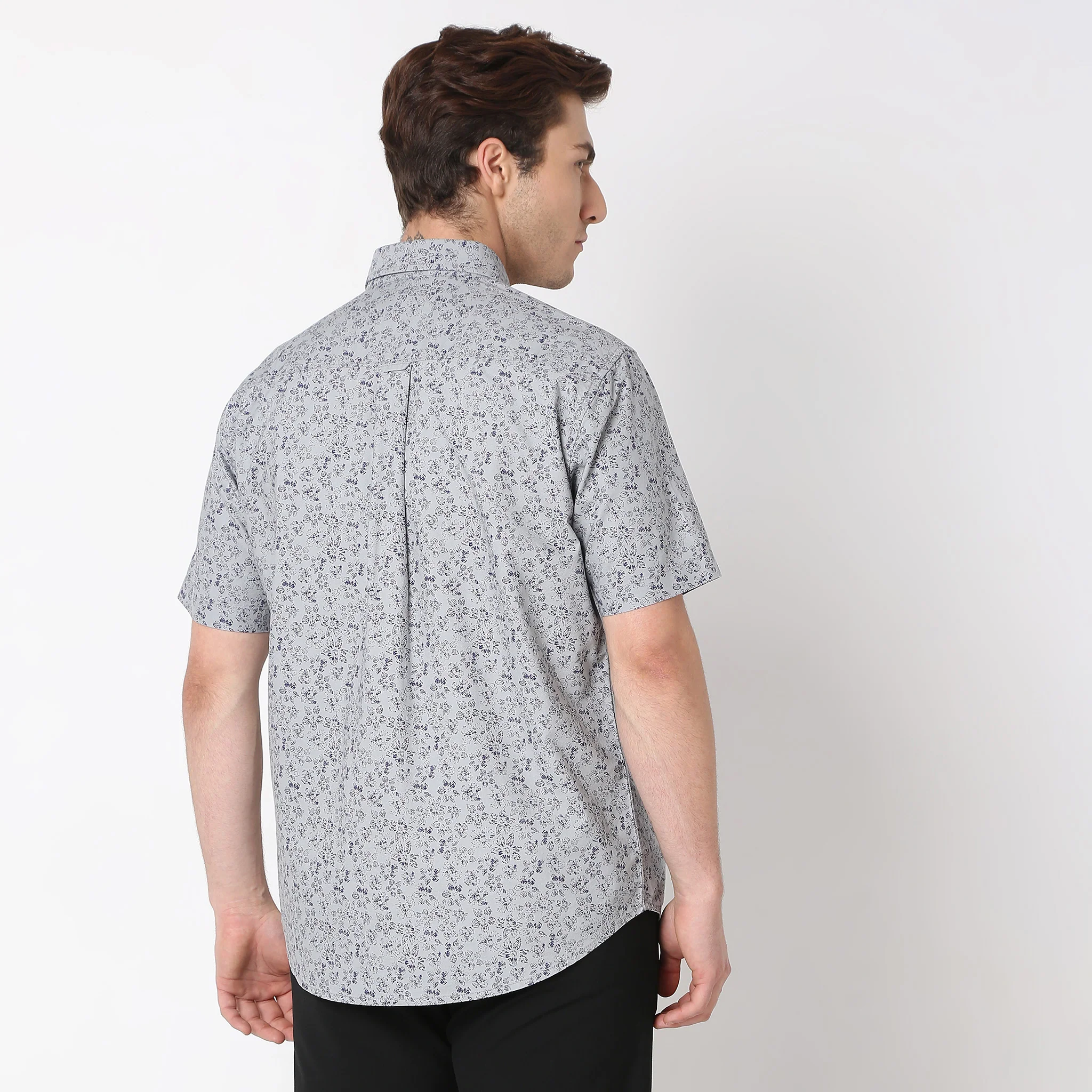 Regular Fit Printed Shirt - Image 3