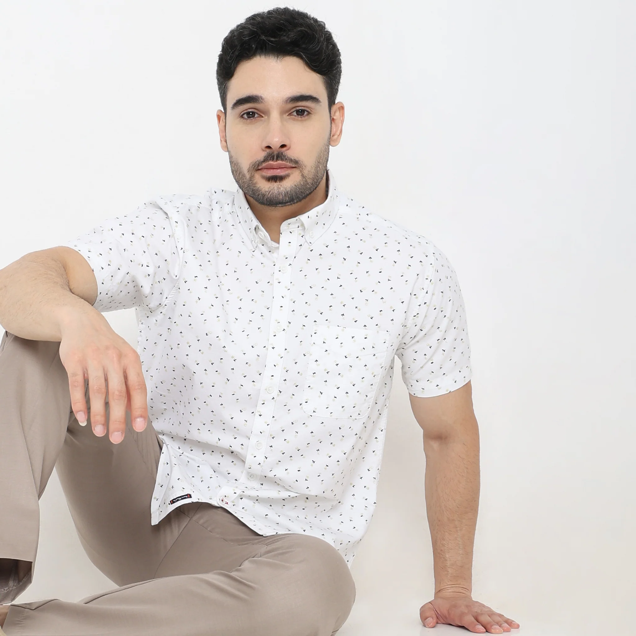 Regular Fit Printed Shirt - Image 2