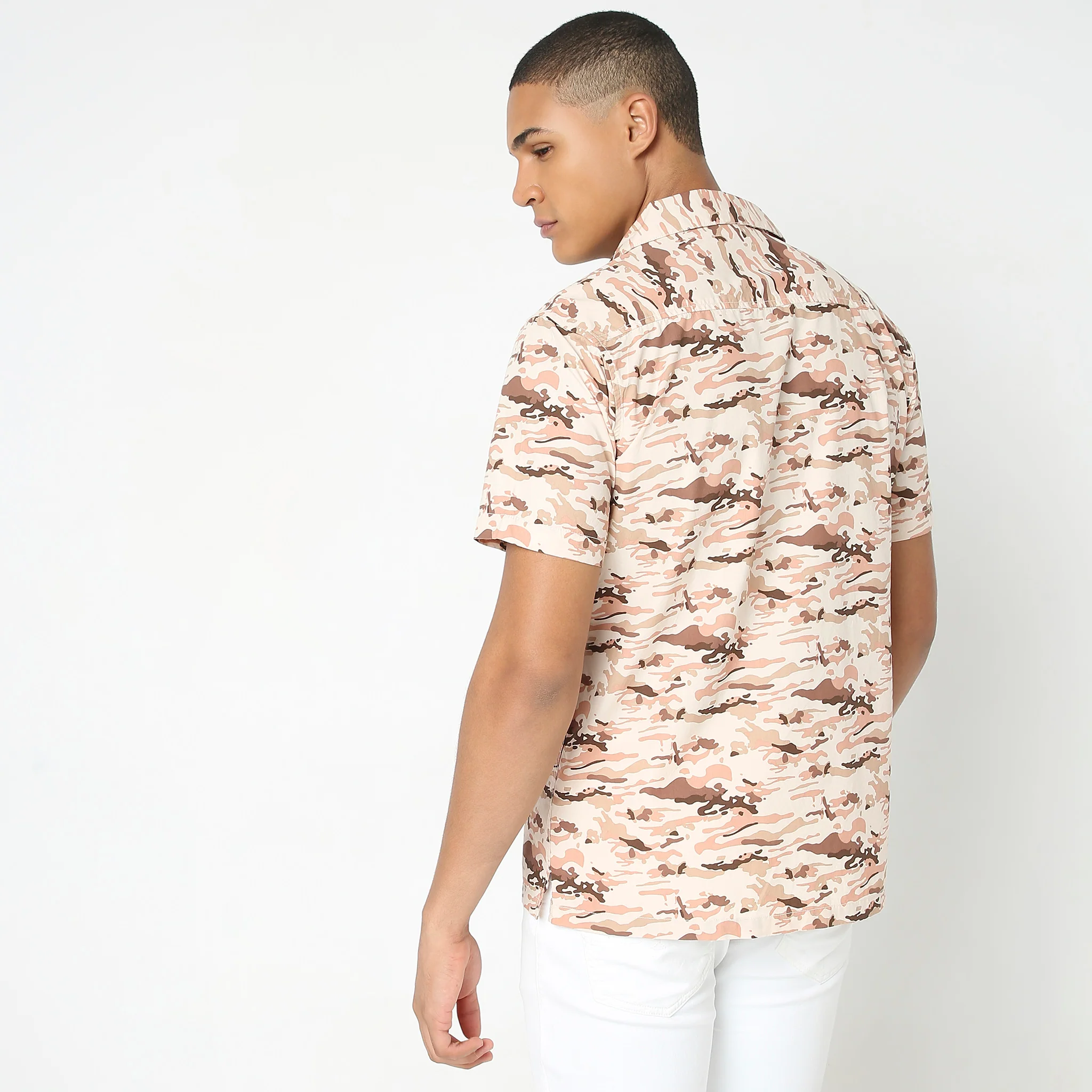 Regular Fit Printed Shirt - Image 3