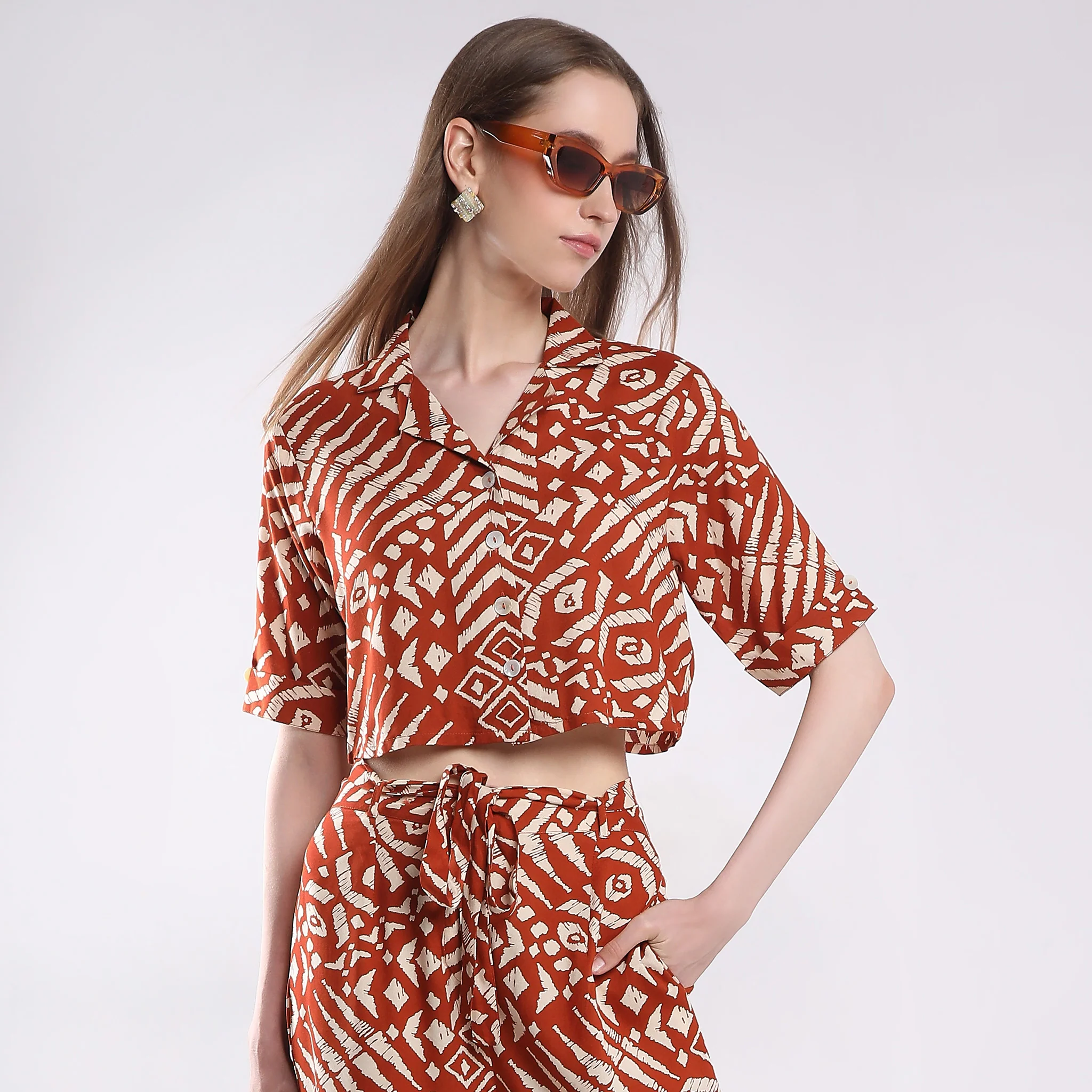 Regular Fit Printed Shirt - Image 2