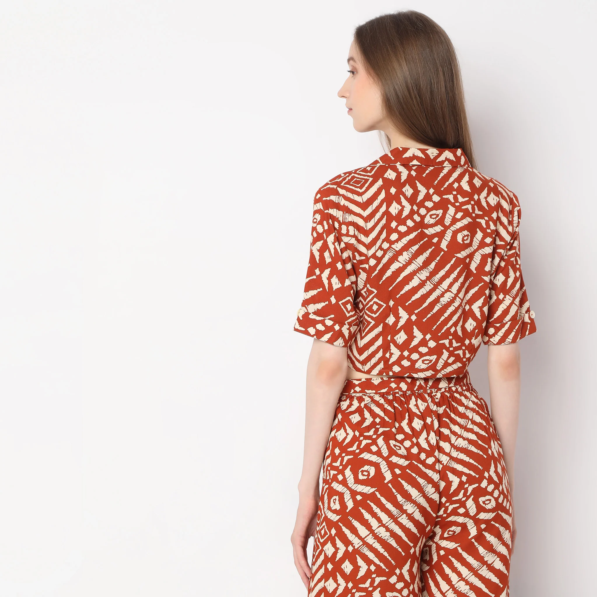 Regular Fit Printed Shirt - Image 3
