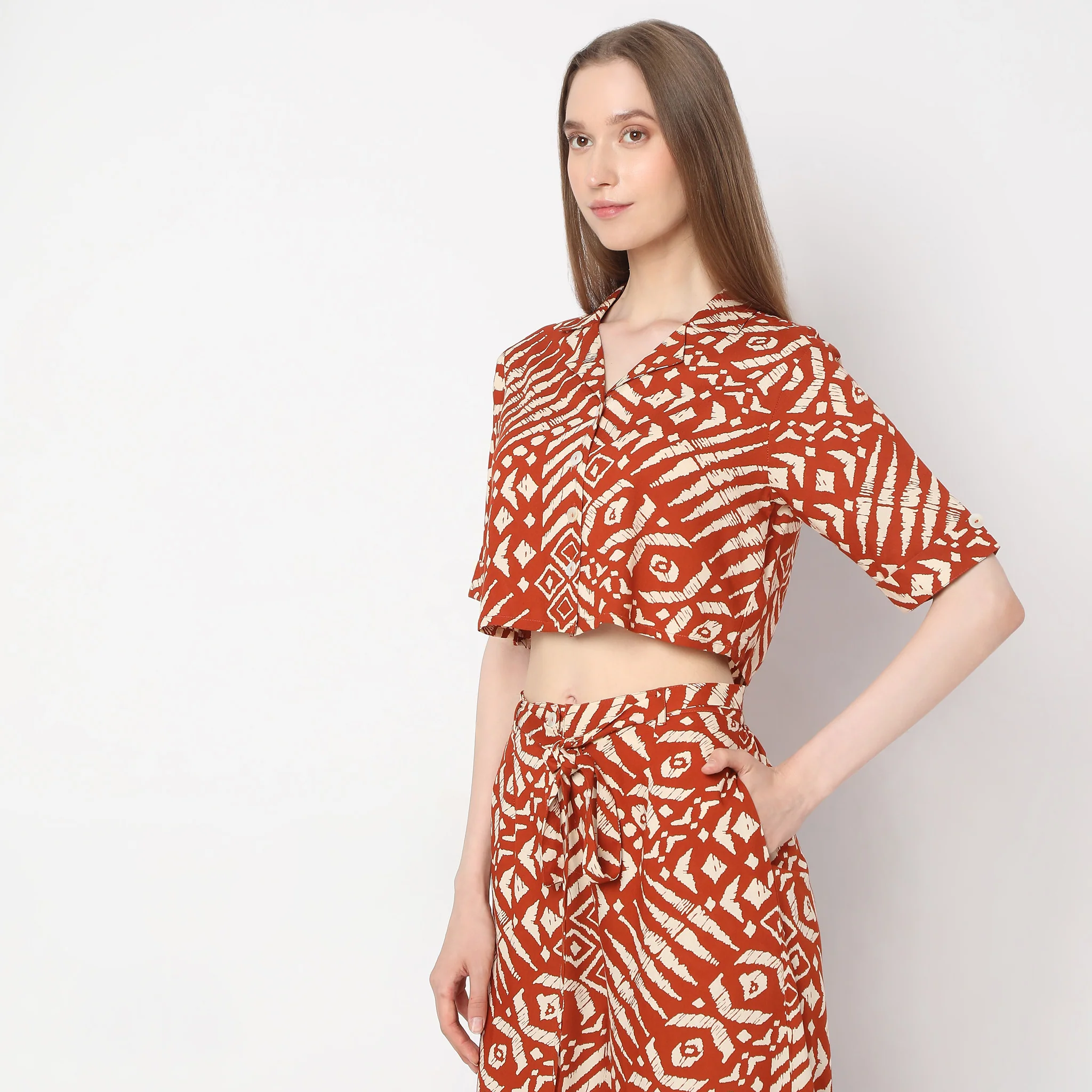 Regular Fit Printed Shirt - Image 5