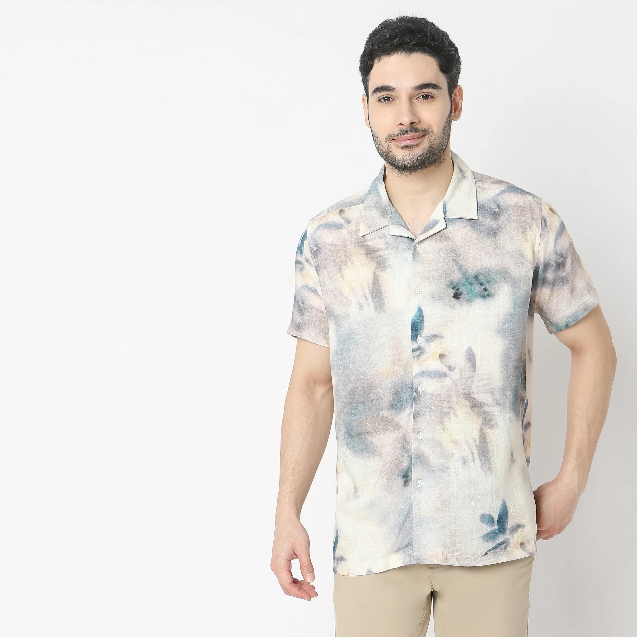 Retreat™ Shirt - 100% Premium Rayon - Modern Print - Regular Fit - Image 2