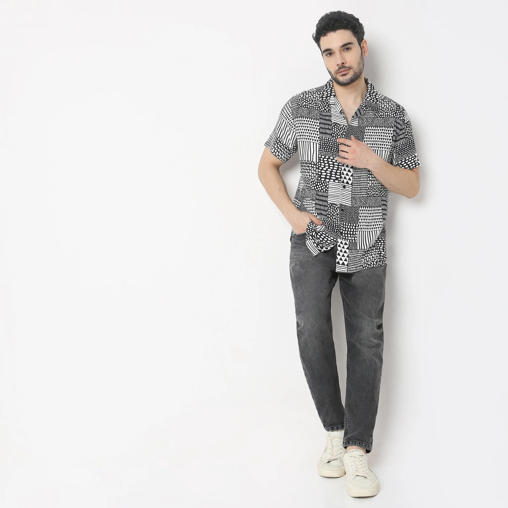 Retreat ®️ Shirt Premium 40s Fine Rayon Regular Fit Printed Shirt - Image 12