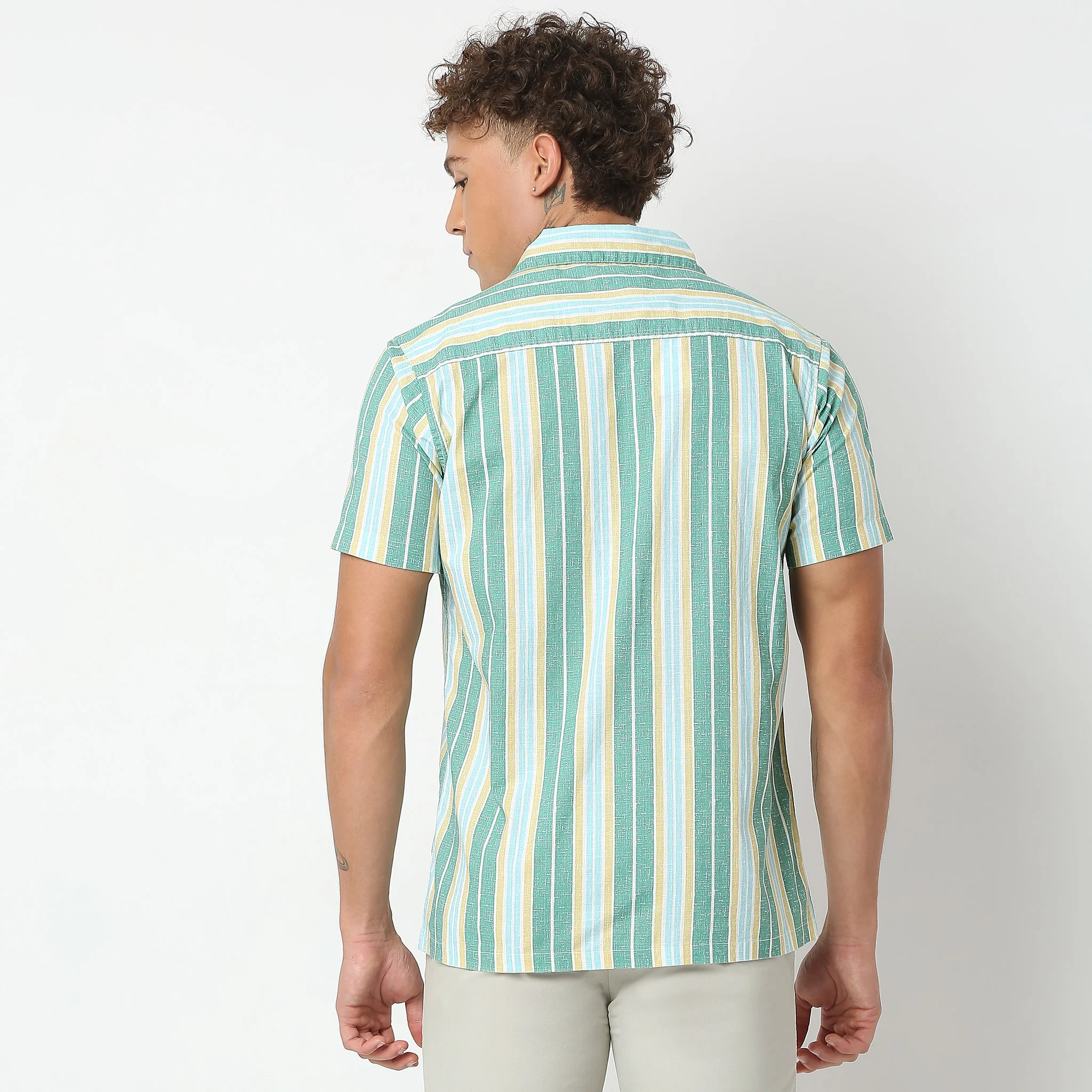 Regular Fit Printed Shirt - Image 8