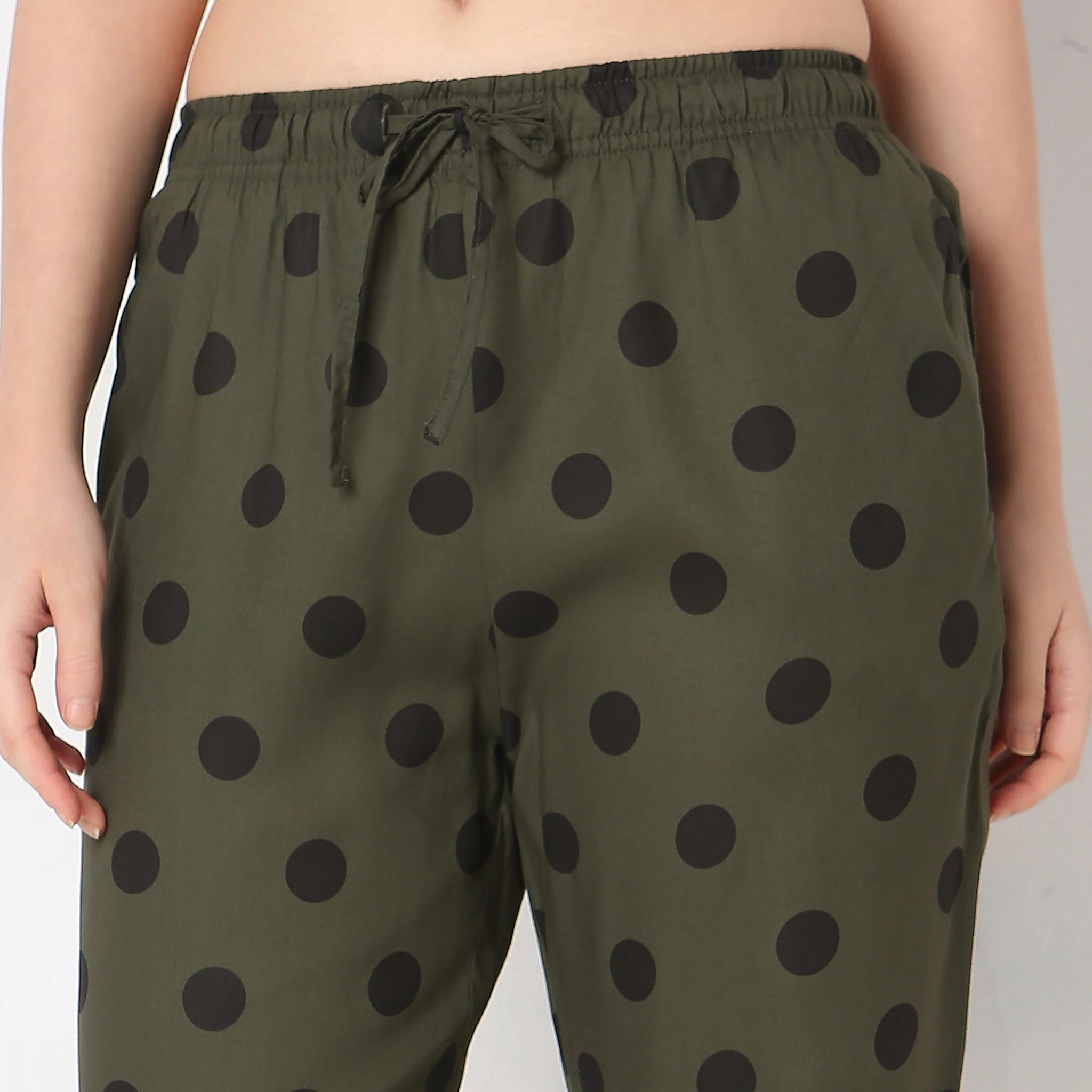 Woven Printed Shirt With Pyjama Sleepwear Set - Image 6