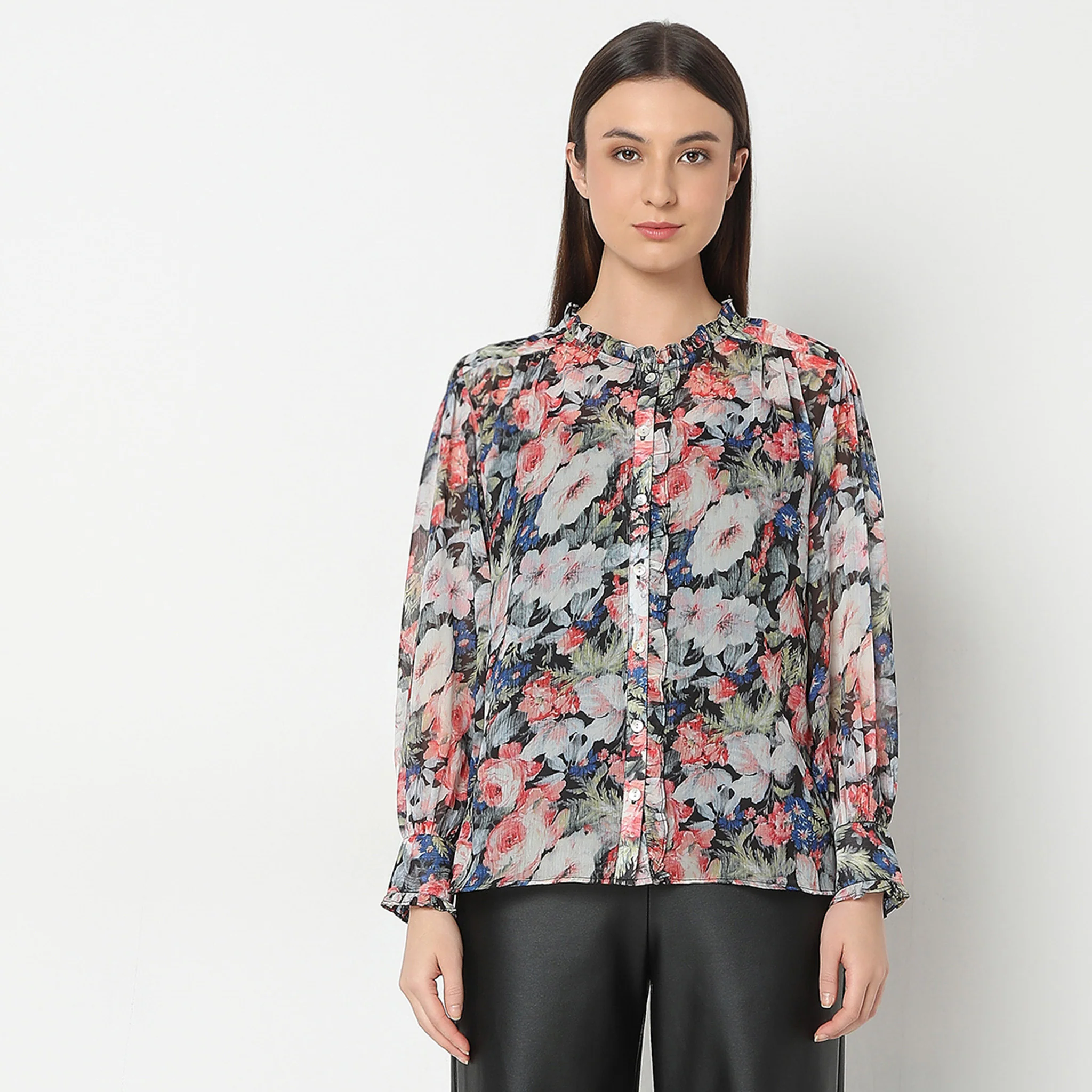 Regular Fit Printed Shirt - Image 2
