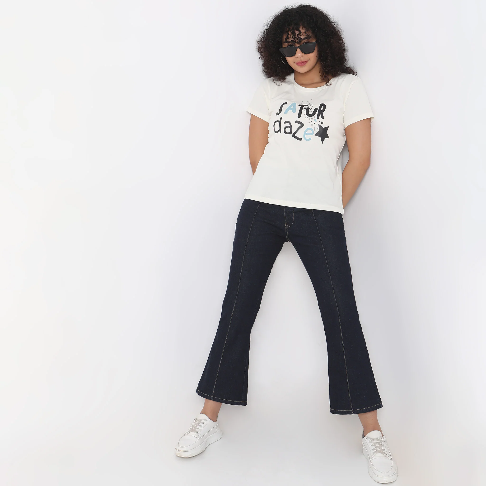 Knitted Printed Sleepwear Lounge Top