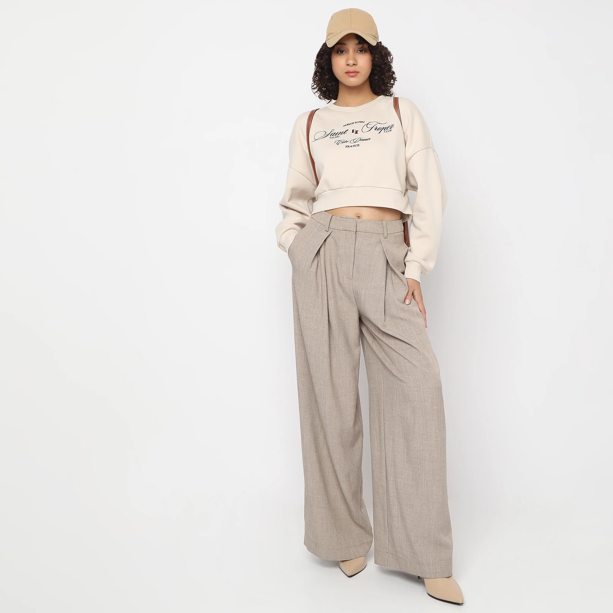 Regular Fit Printed Sweat Tee