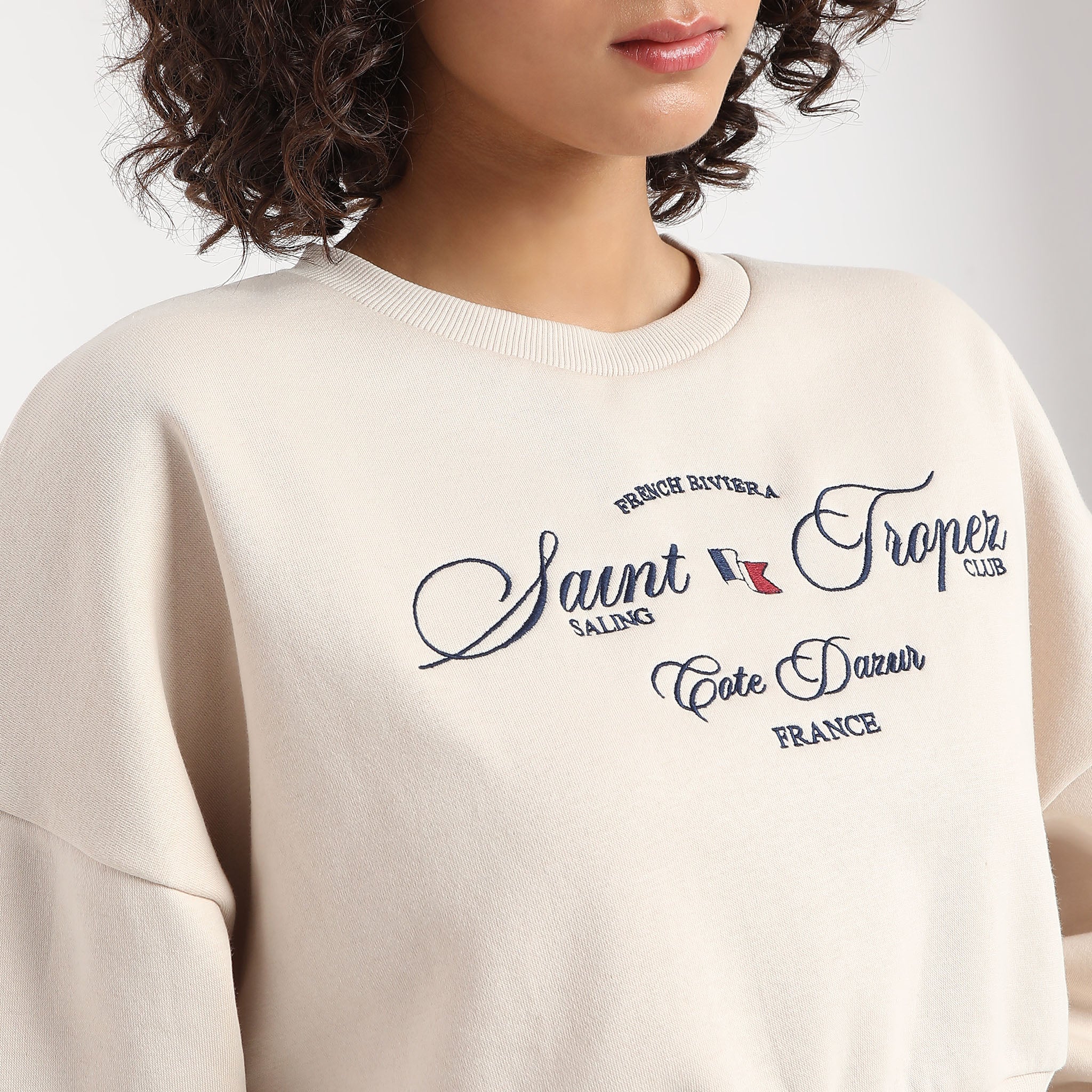 Regular Fit Printed Sweat Tee - Image 4