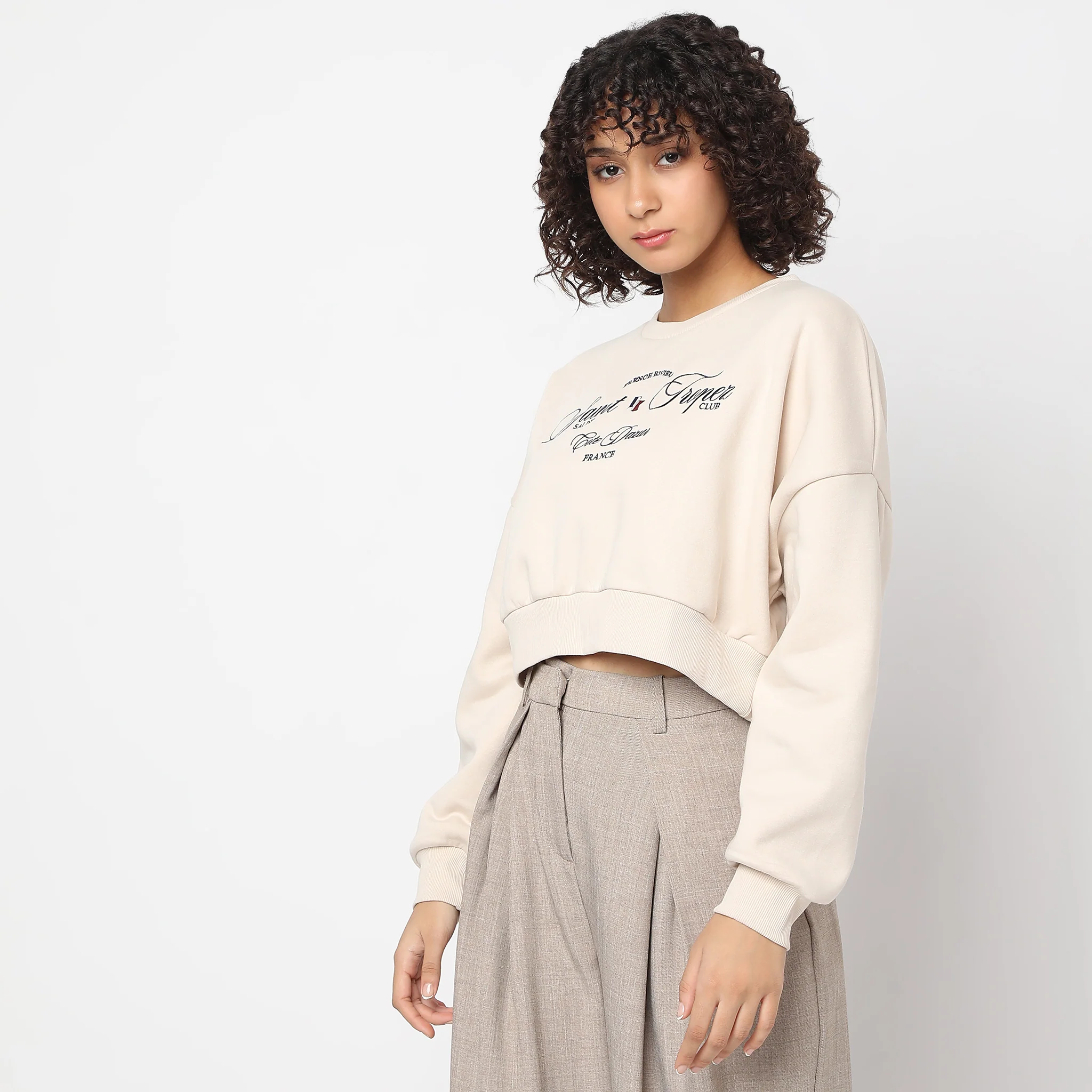 Regular Fit Printed Sweat Tee - Image 5