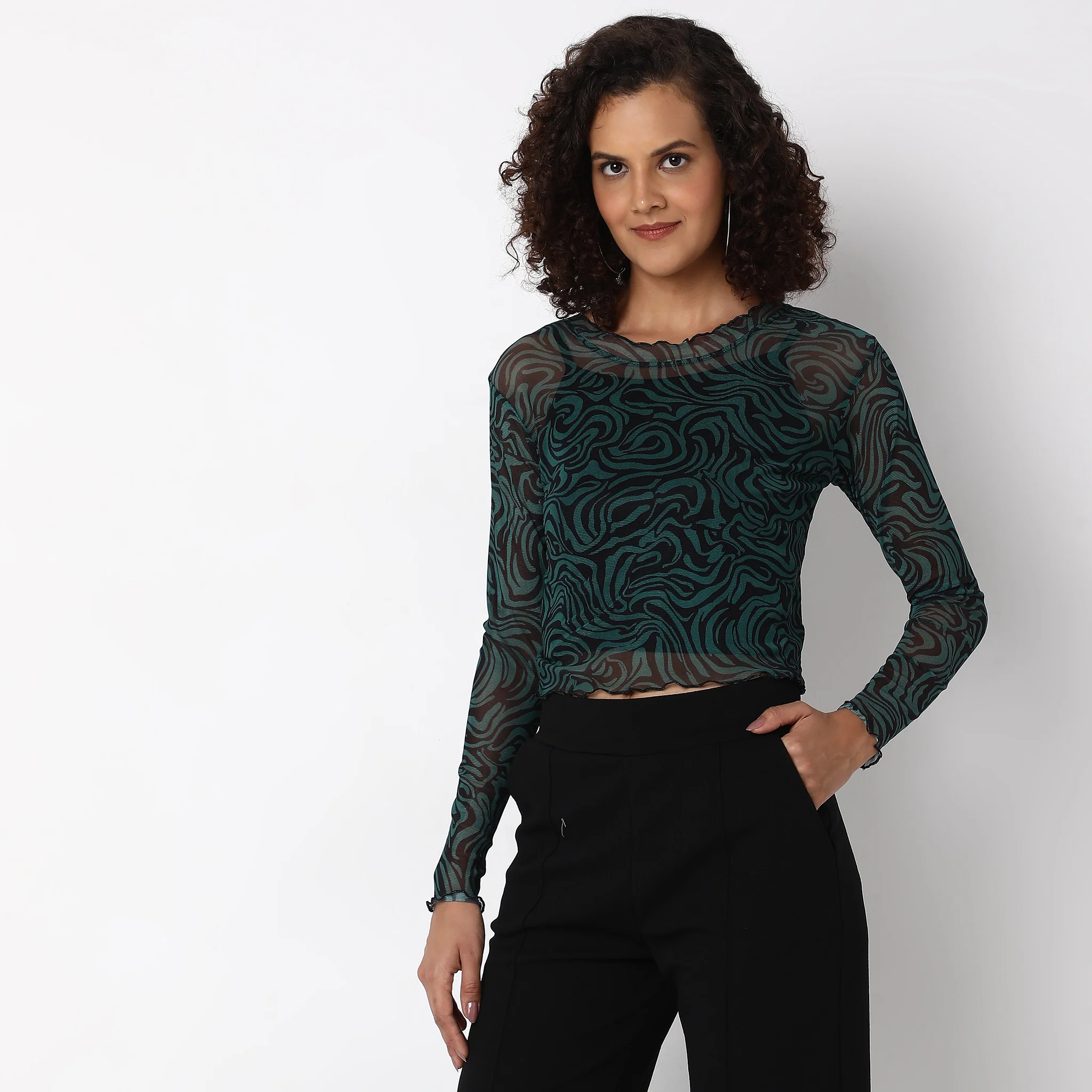 Regular Fit Printed T-Shirt - Image 5