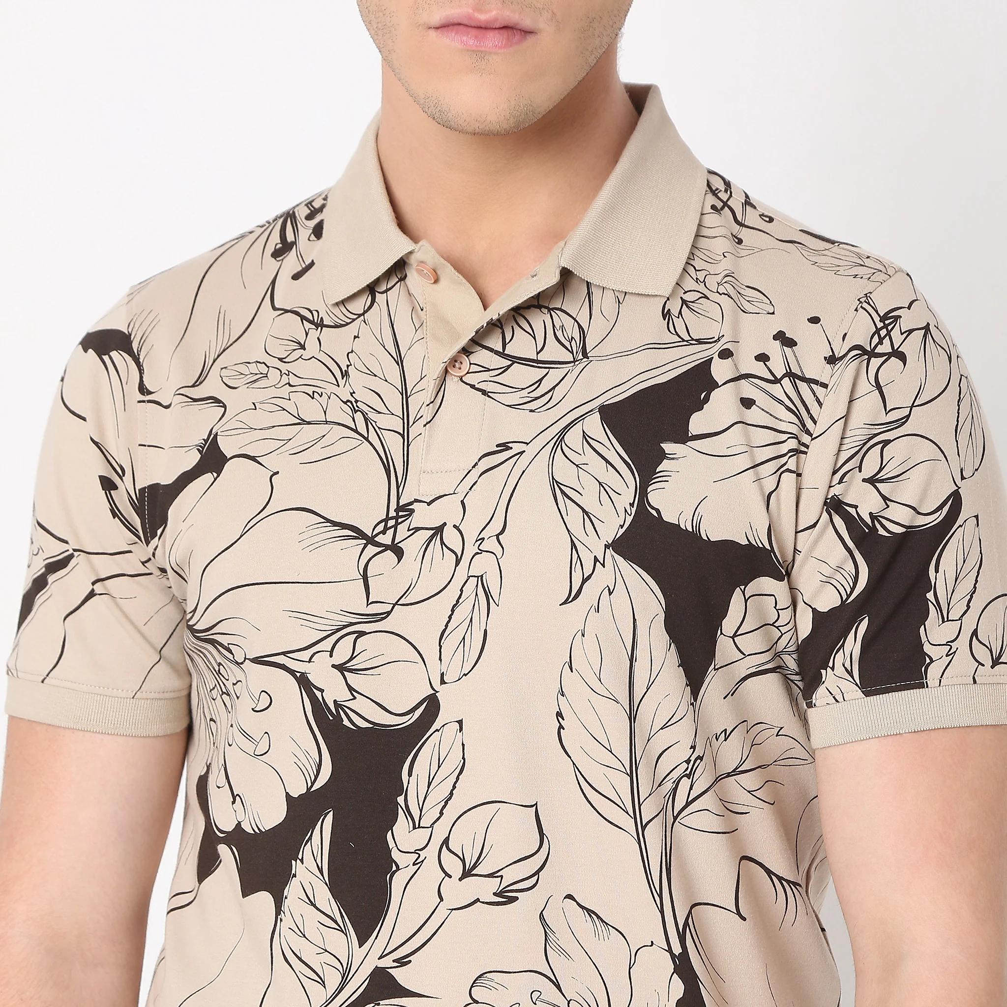 Regular Fit Printed T-Shirt - Image 4