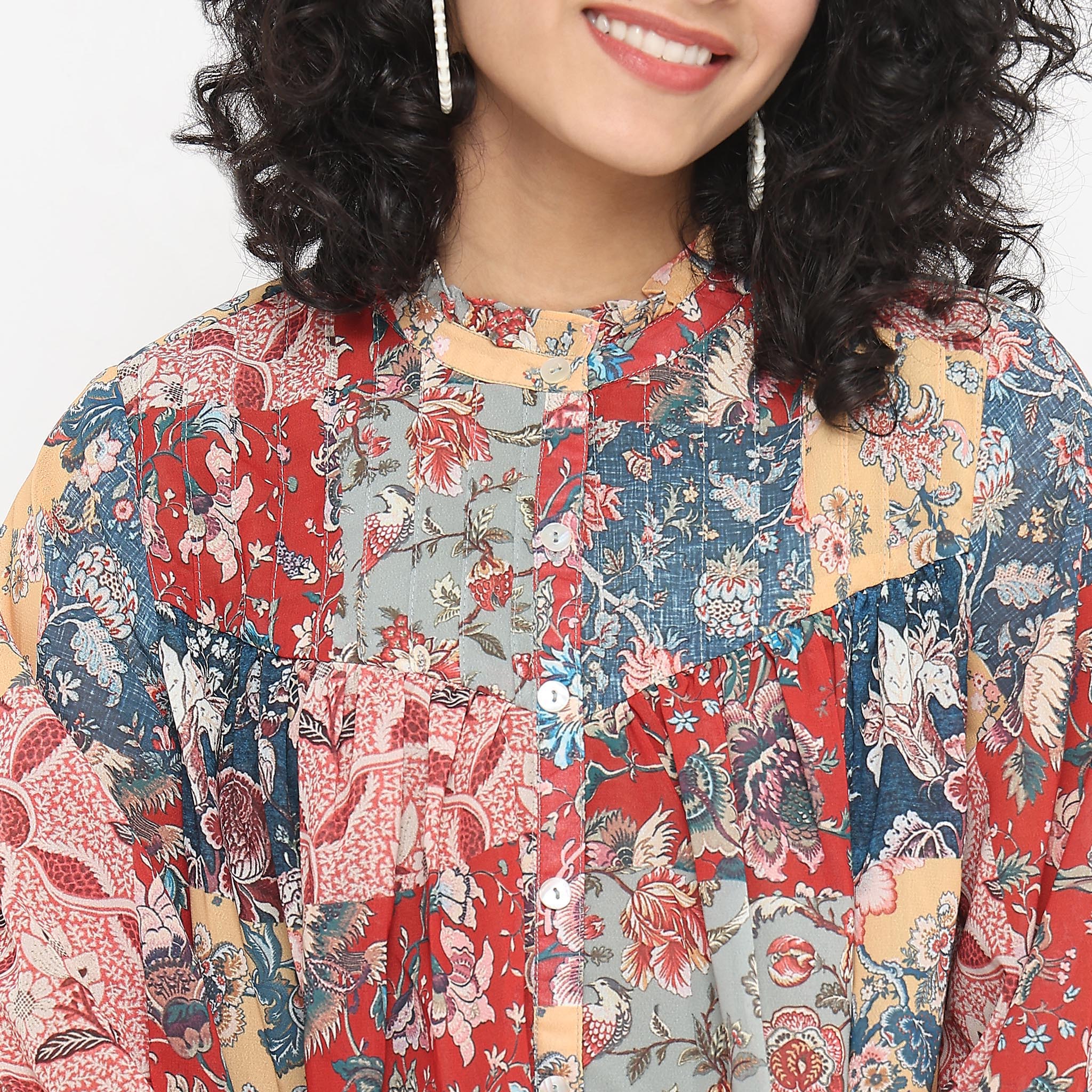 Regular Fit Printed Top - Image 4