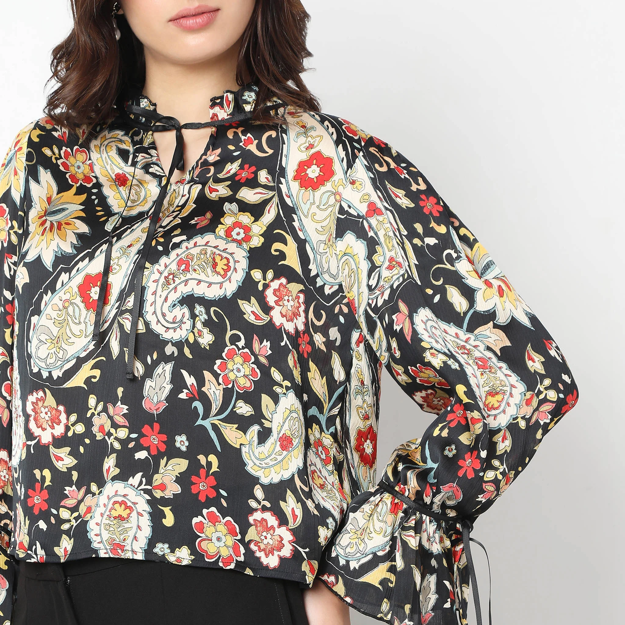 Regular Fit Printed Top - Image 4