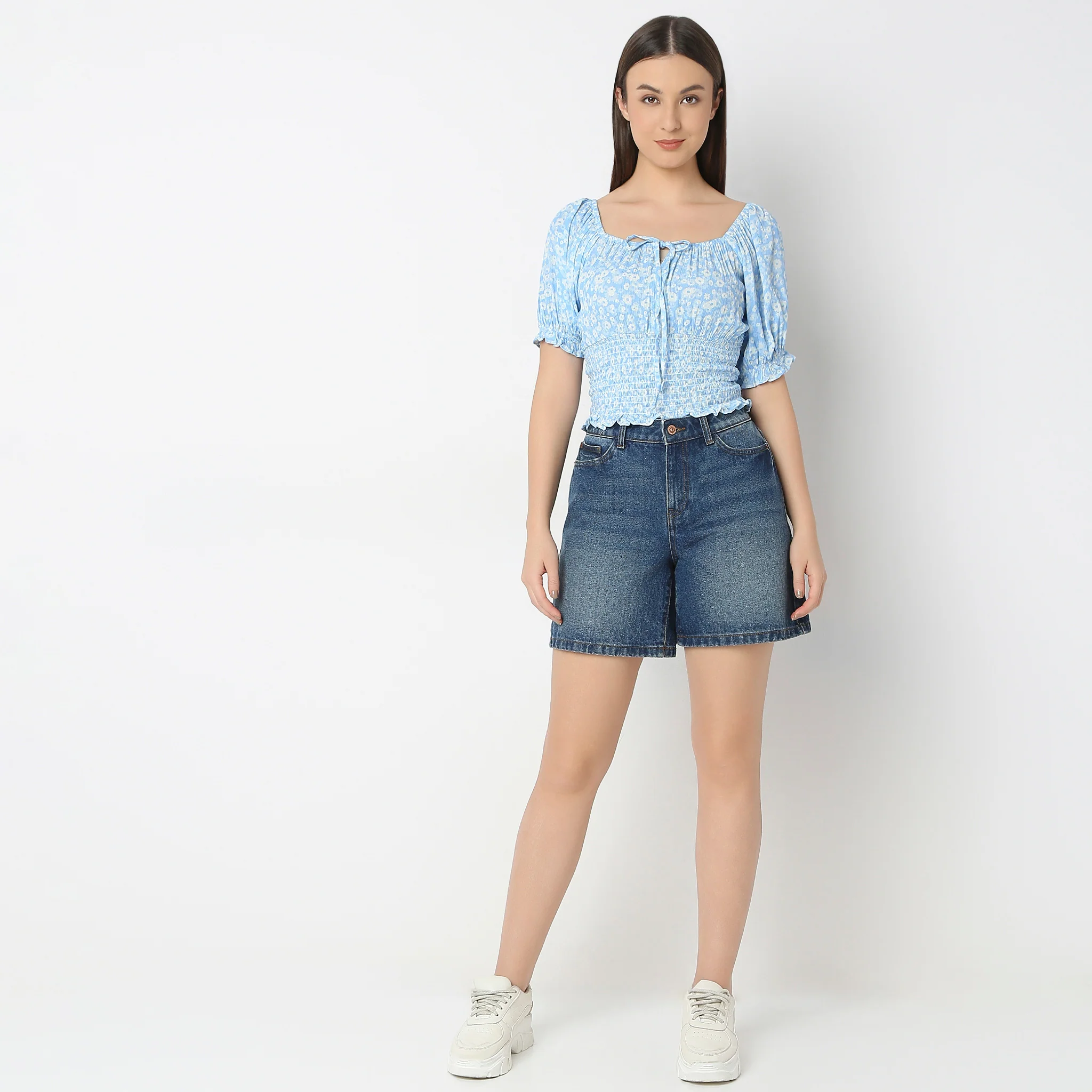 Regular Fit Printed Top