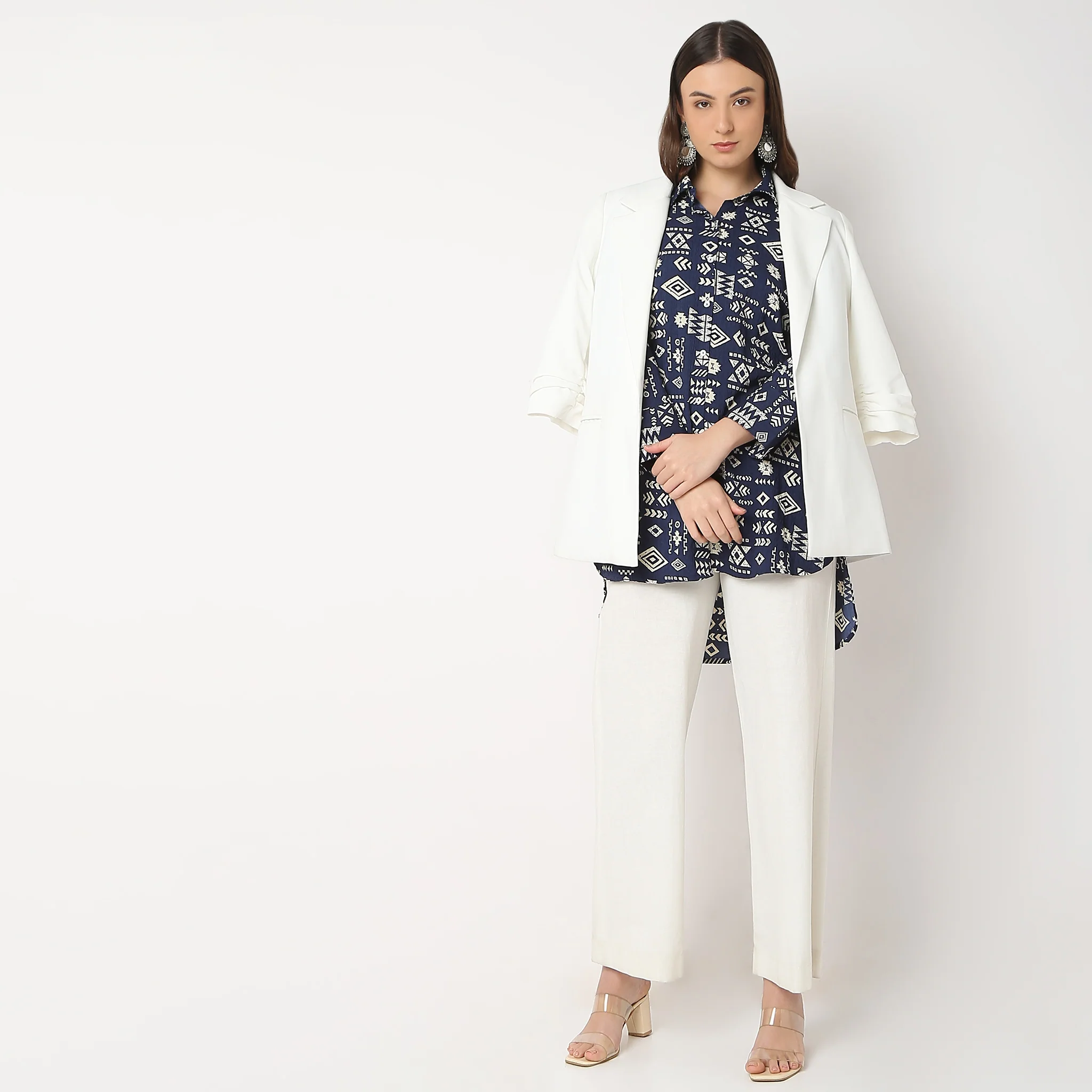 Regular Fit Printed Tunic