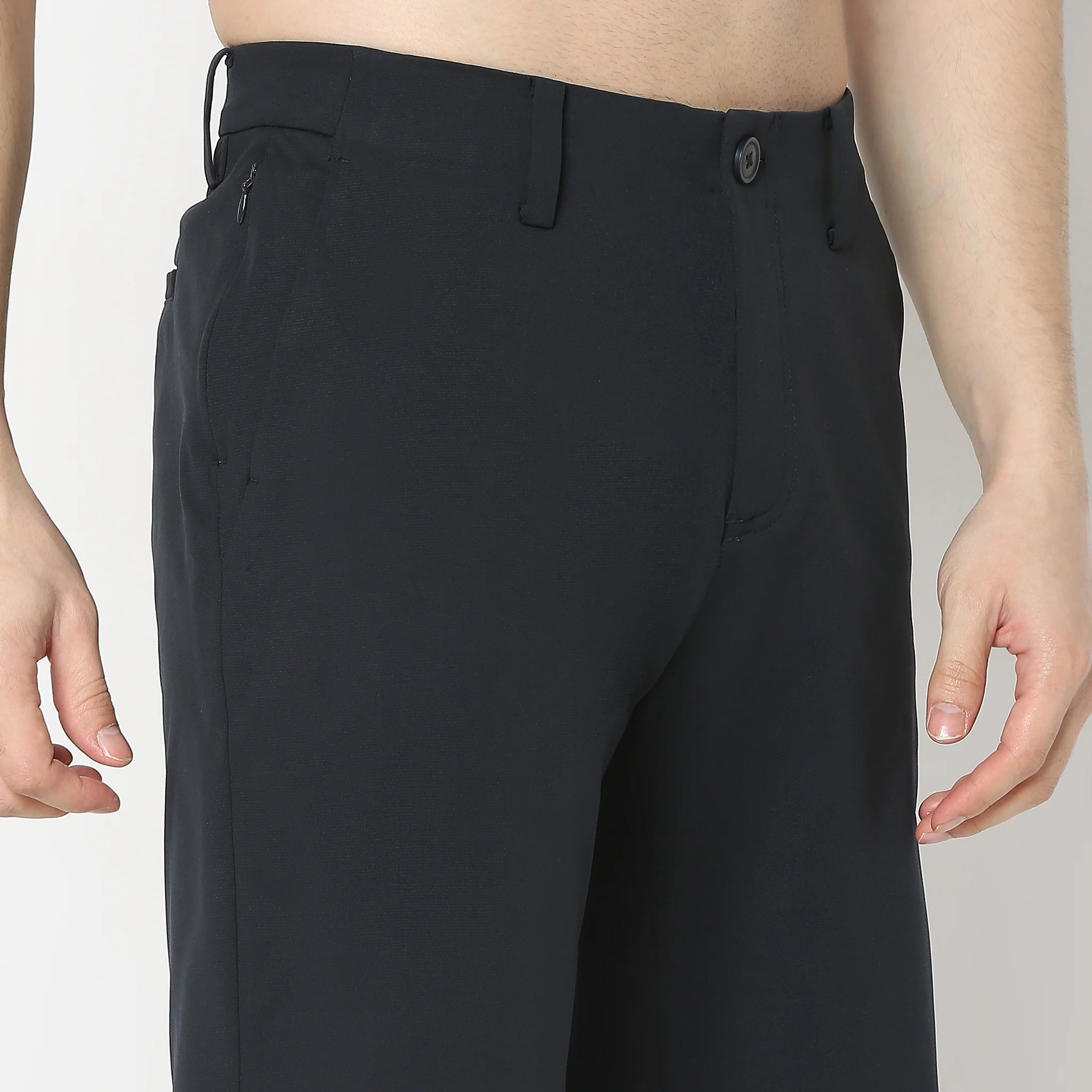 Above Knee Fluidx Weekenders Mid Rise Updated Style Shorts With Techno Base, Ideal For Relaxation And Activity-Relaxed Fit Shorts - Image 4