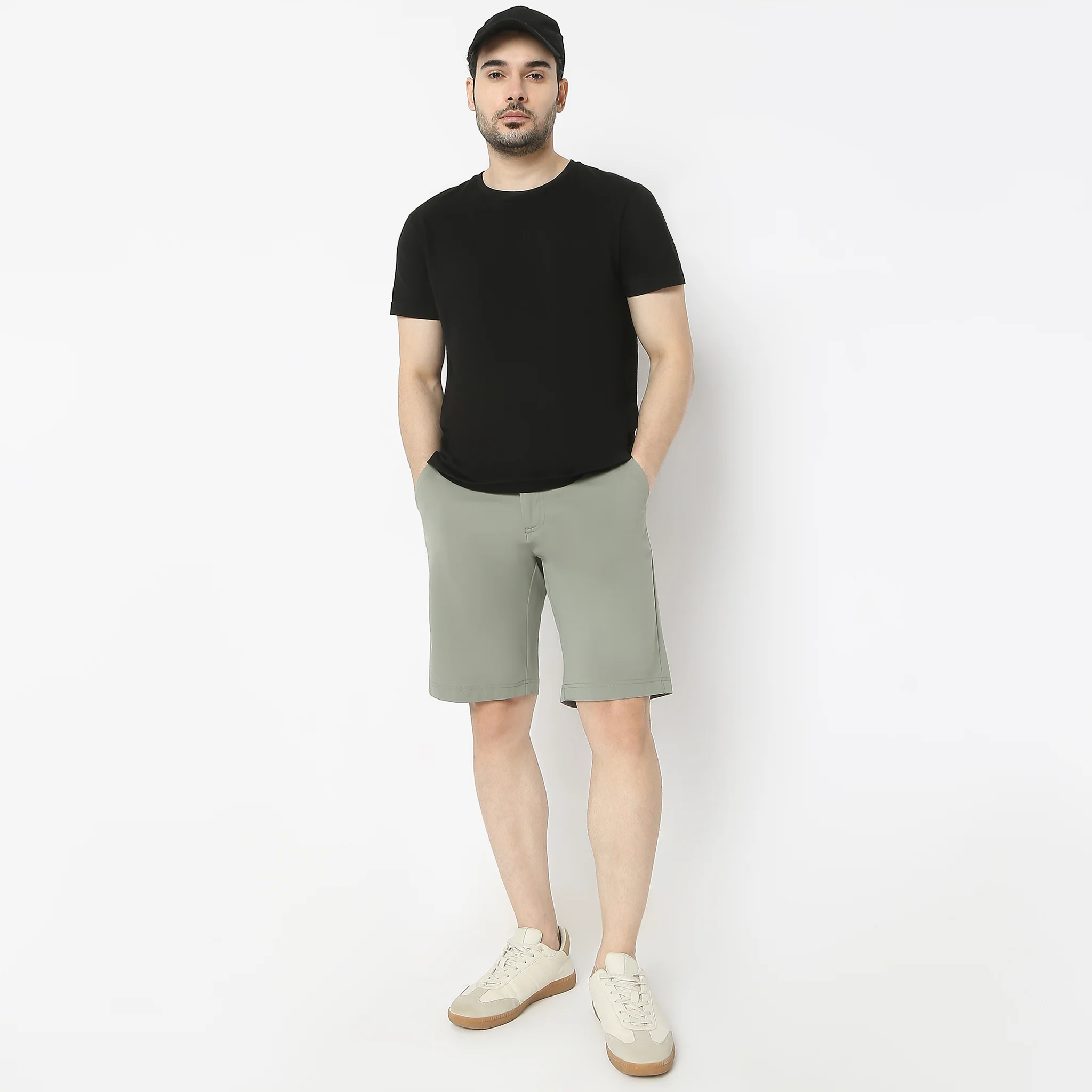 Above Knee Fluidx Weekenders Mid Rise Updated Style Shorts With Techno Base, Ideal For Relaxation And Activity-Relaxed Fit Shorts - Image 6