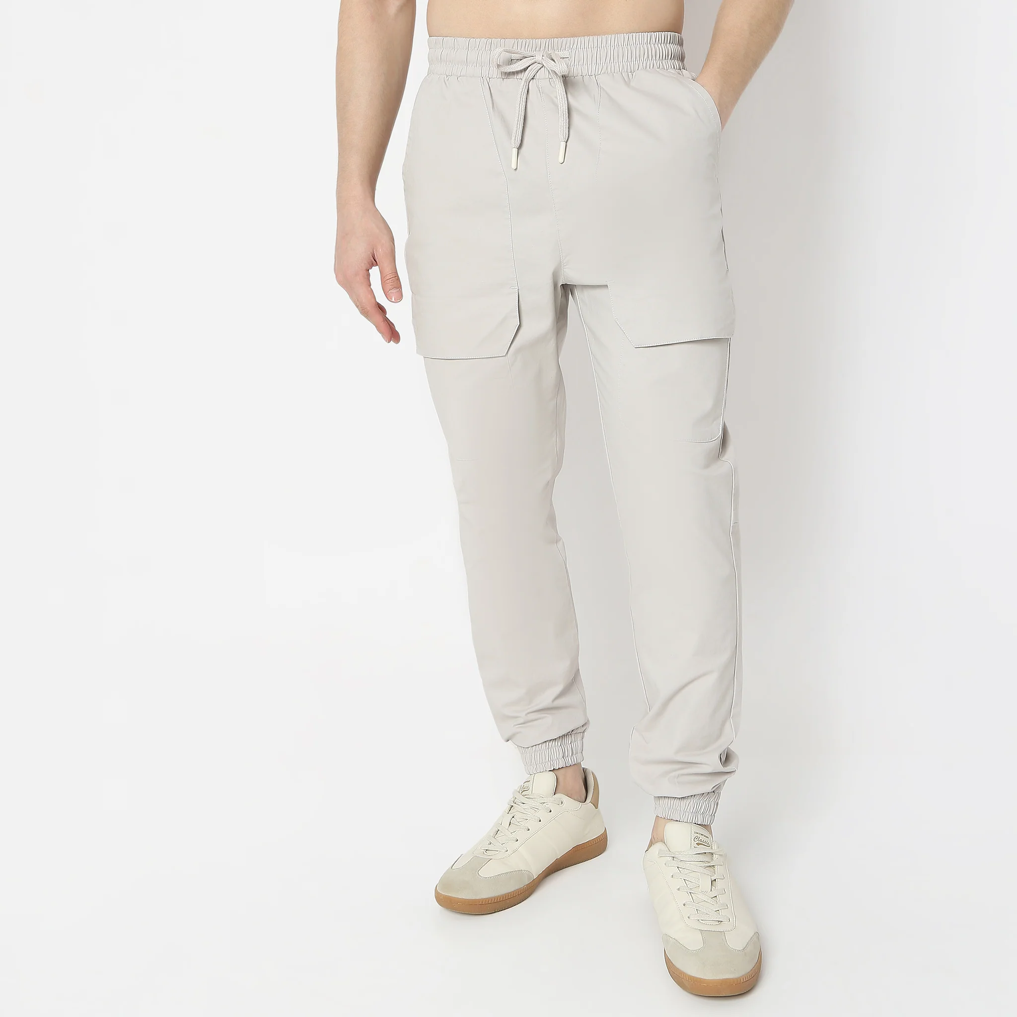 Cargo With Utility Pockets And Heavy Wash - Image 2