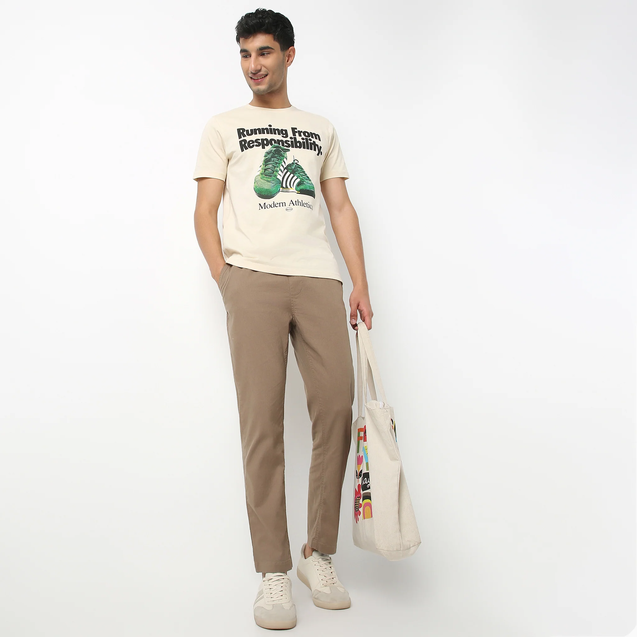 Retreatersᵉˣ - Ankle Length Lounge Pants Solid Structure Fabric - Image 6