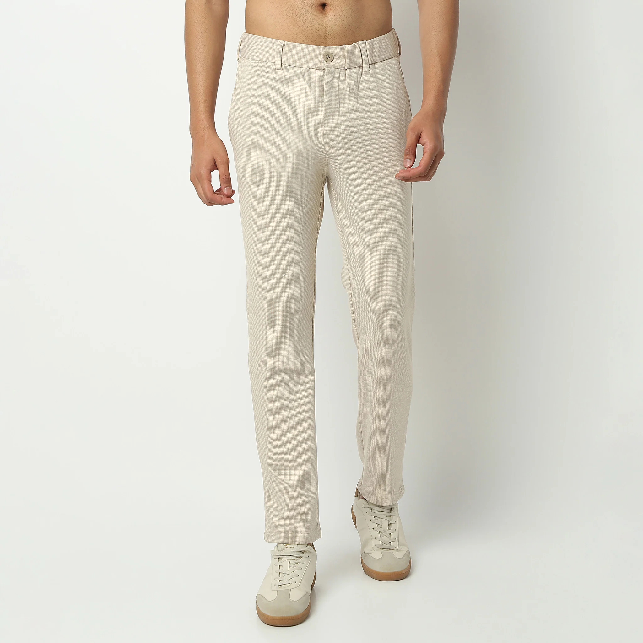 Easy Pantsᵉˣ Ankle Length Knitted Soft Textured Uber Comfort Style - Image 2
