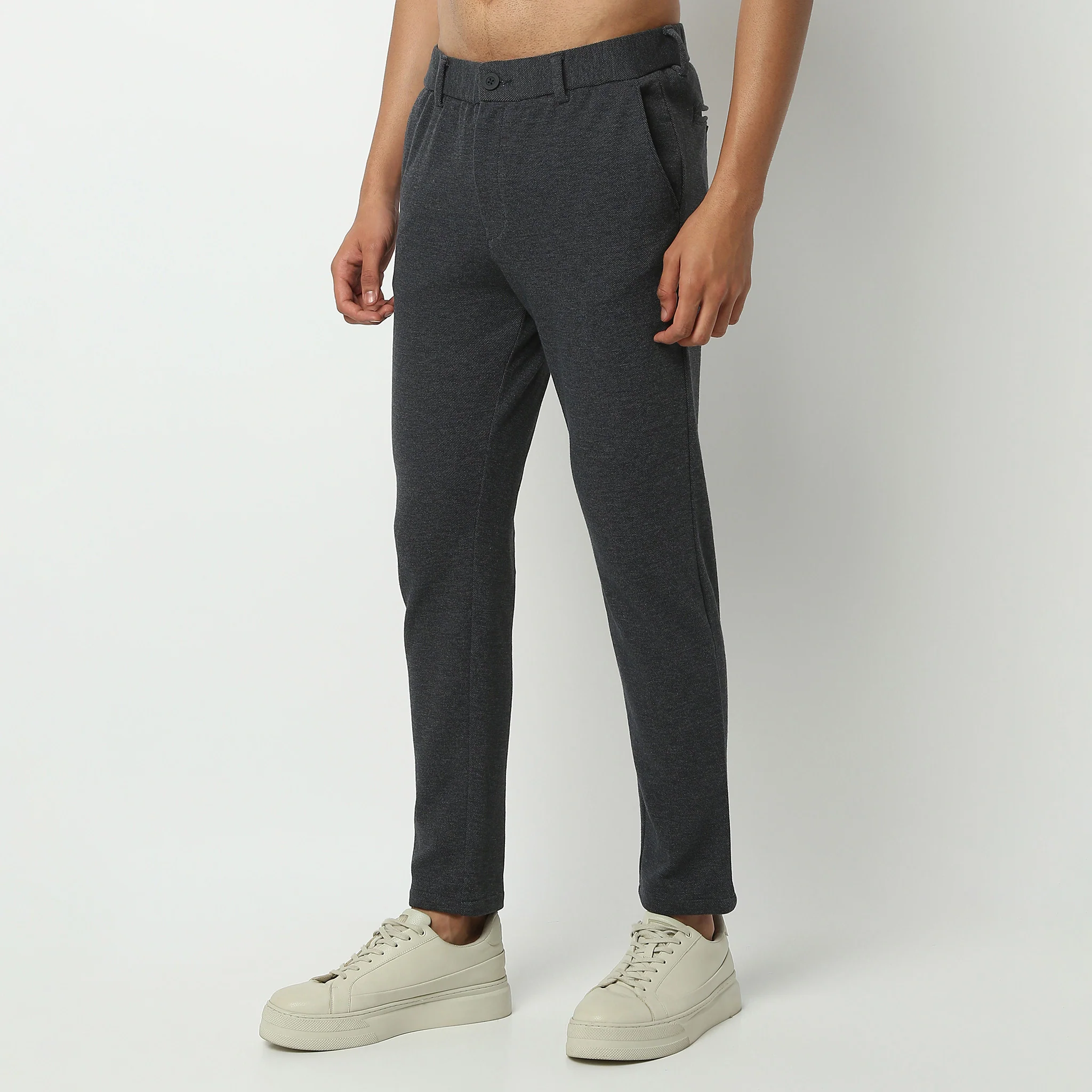 Easy Pantsᵉˣ Ankle Length Knitted Soft Textured Uber Comfort Style - Image 20