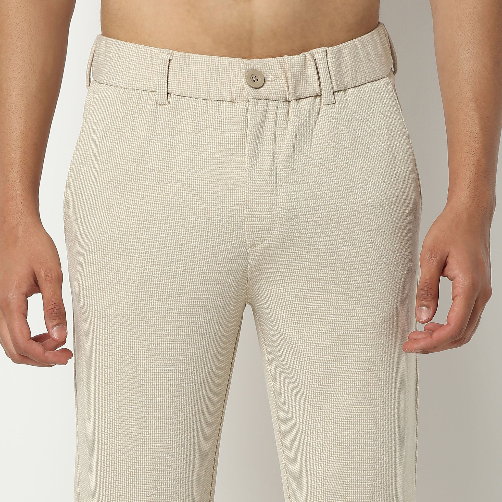 Easy Pantsᵉˣ Ankle Length Knitted Soft Textured Uber Comfort Style - Image 4