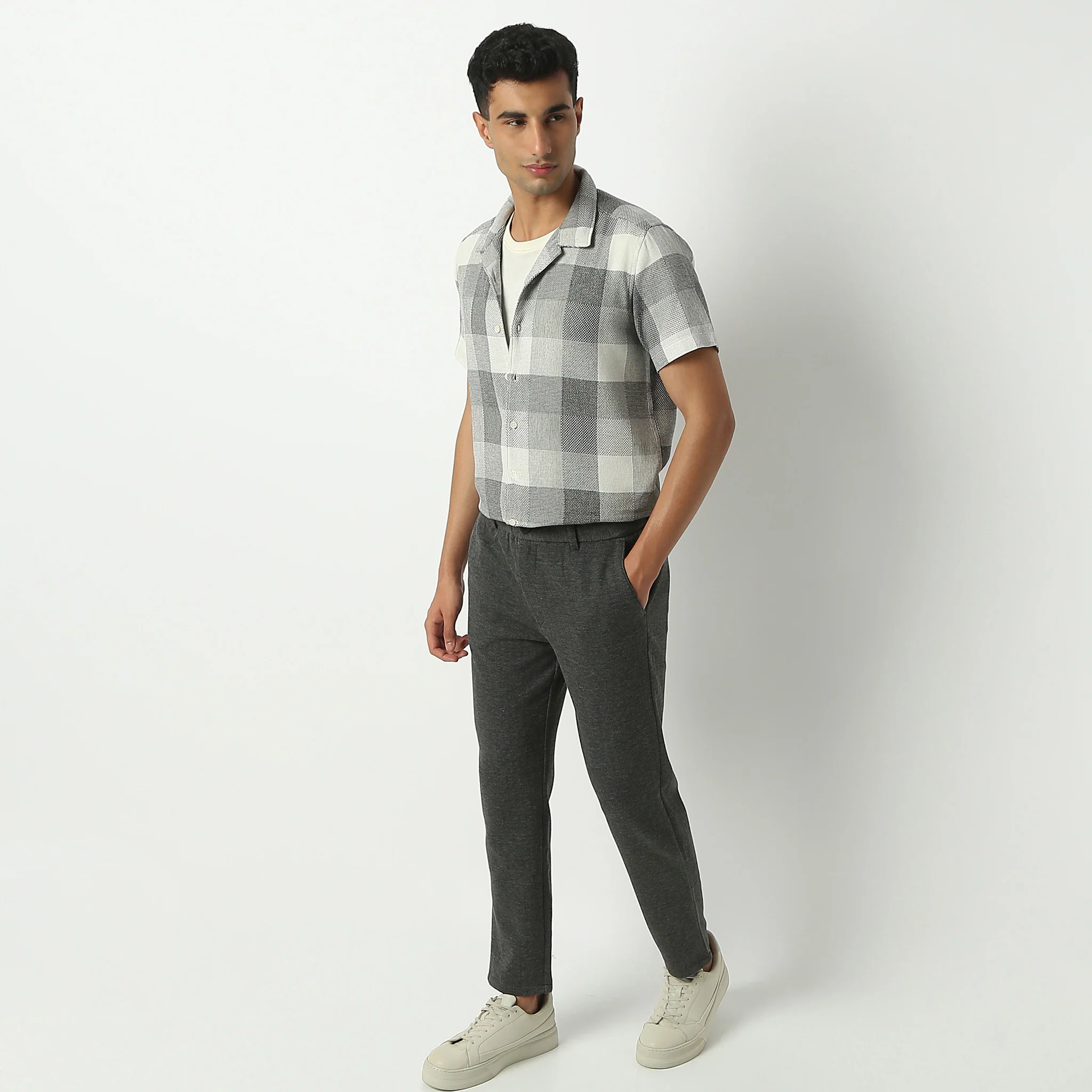 Easy Pantsᵉˣ Ankle Length Knitted Soft Textured Uber Comfort Style - Image 6