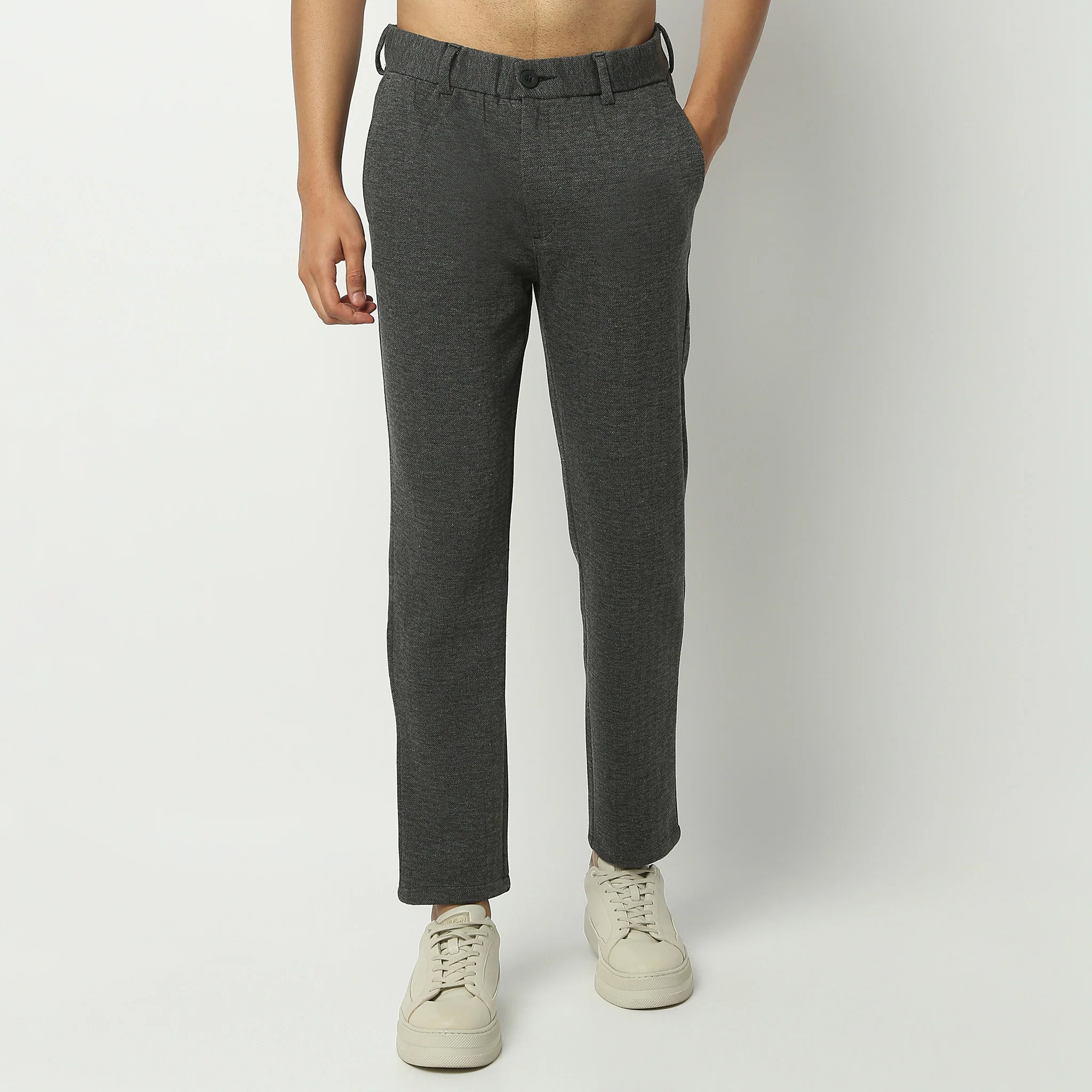 Easy Pantsᵉˣ Ankle Length Knitted Soft Textured Uber Comfort Style - Image 7