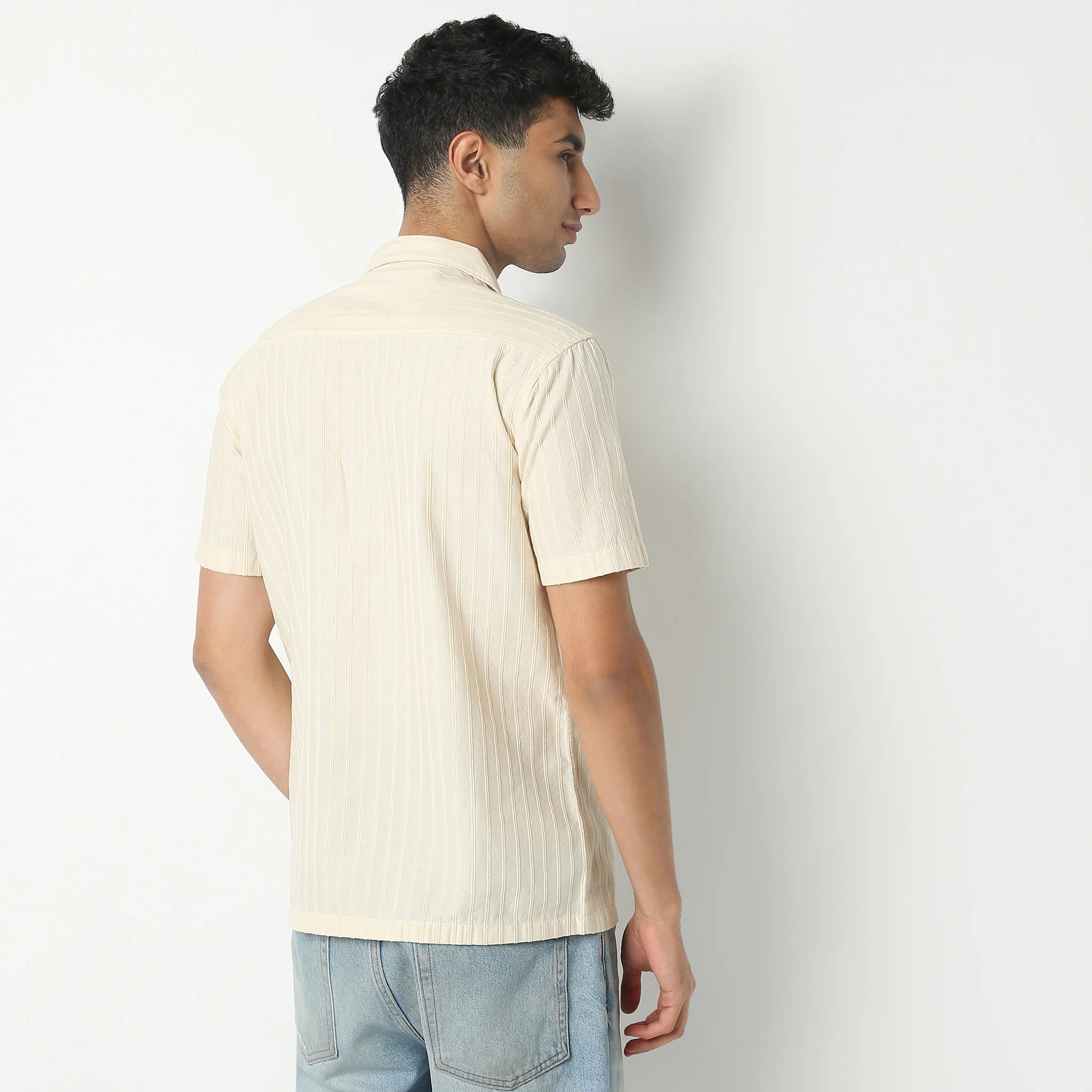 Bae Shirt Camp Collar Half Sleeve - Image 8
